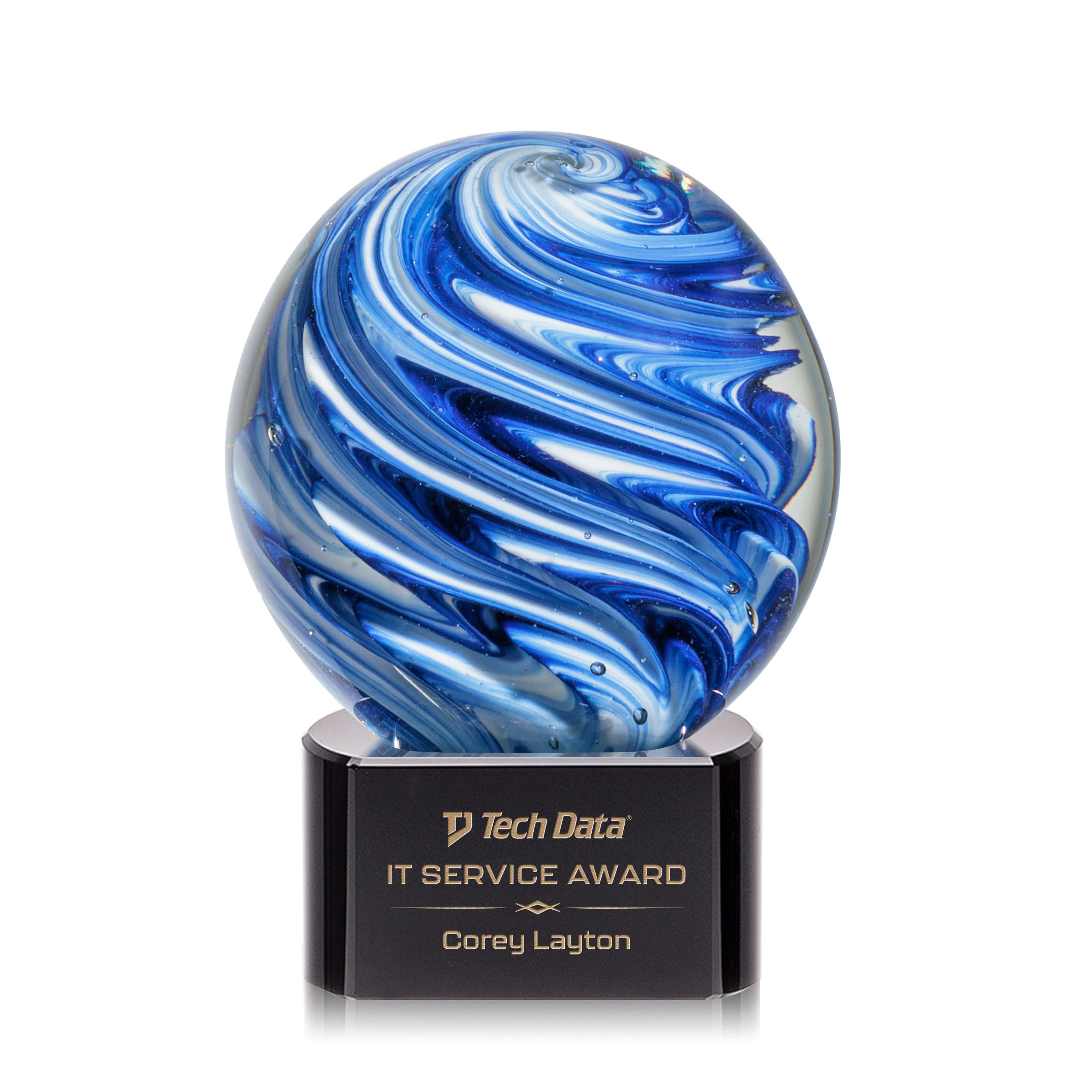 Naples Award on Paragon Base - Black