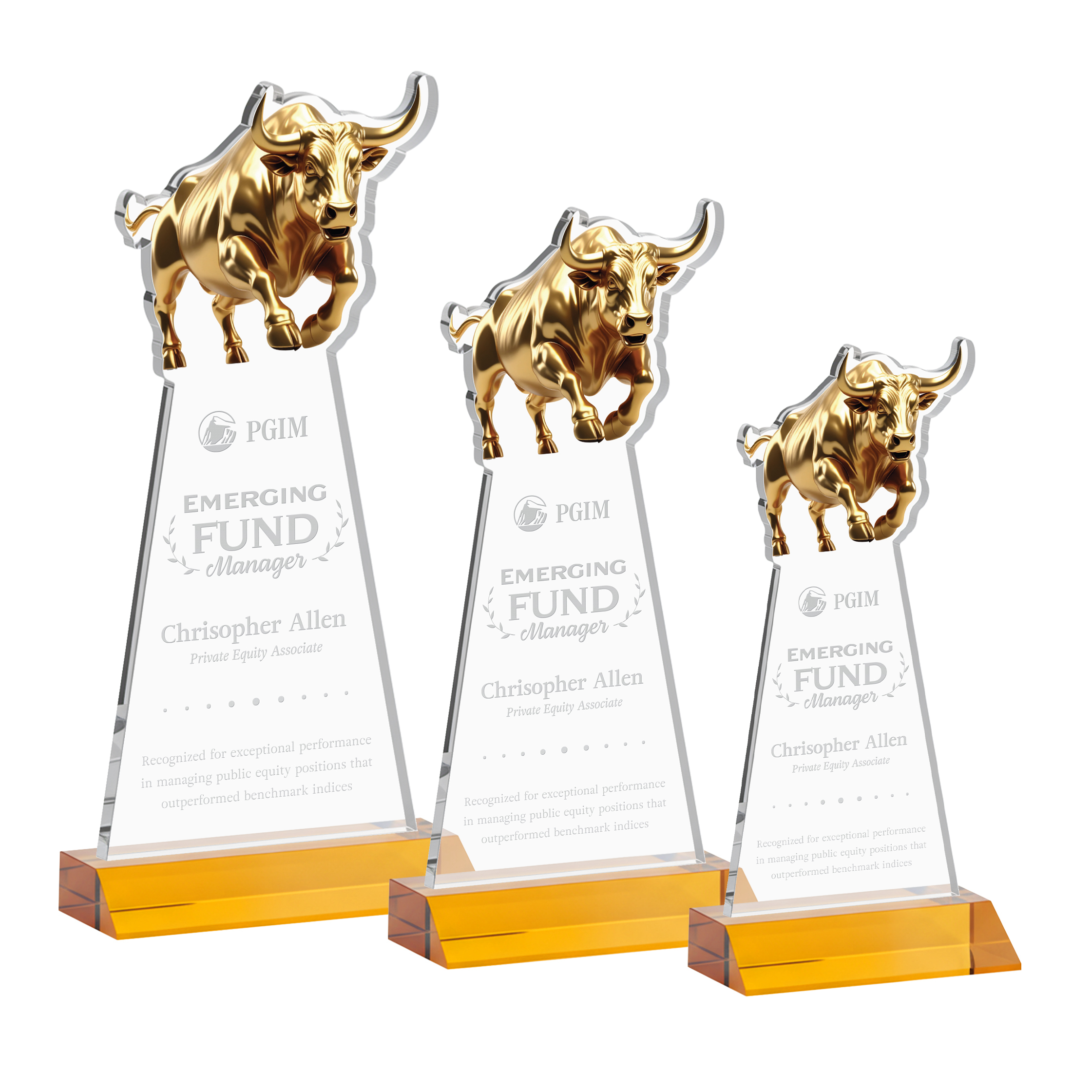 Raging Bull Award - Amber
