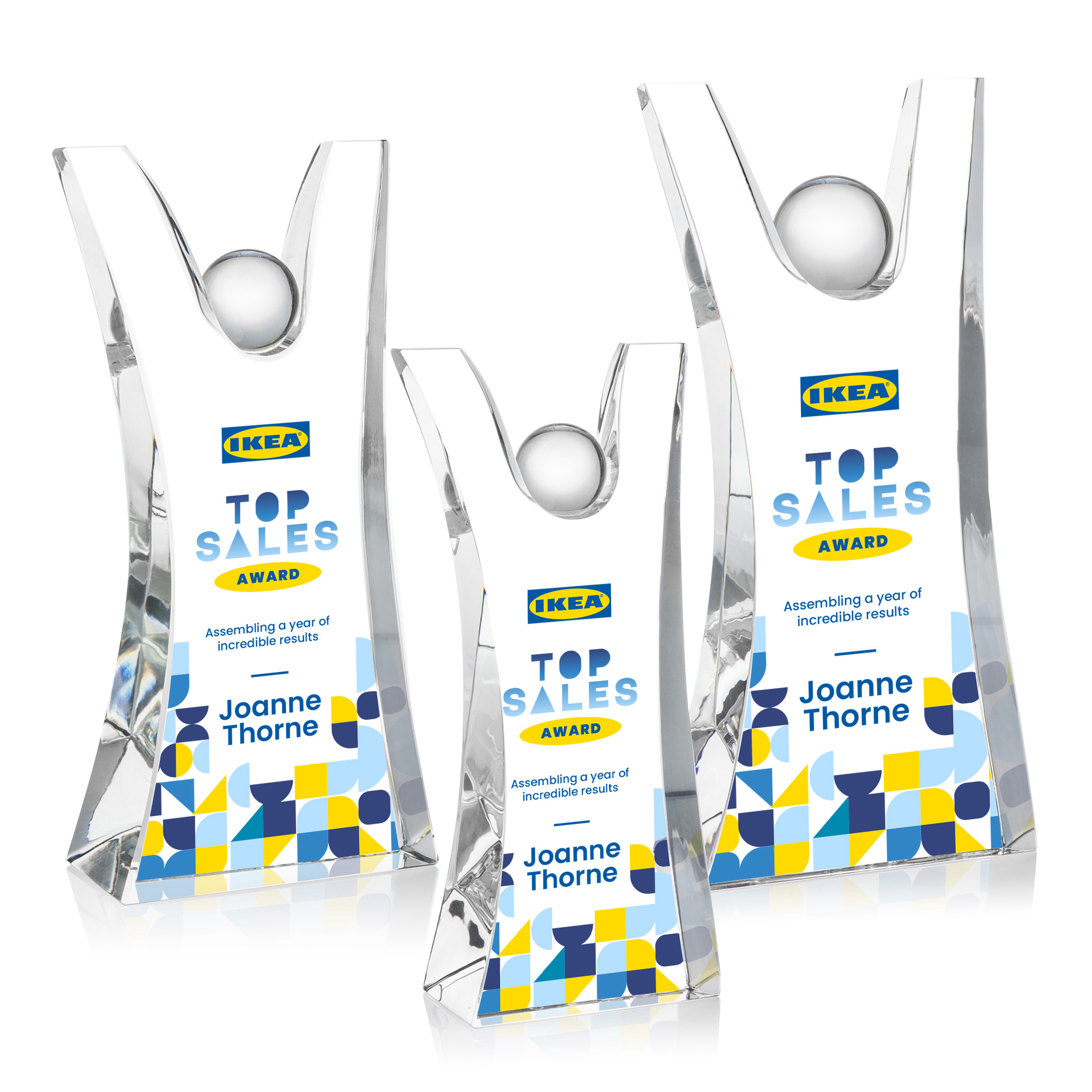 VividPrint™ Award - Emmet 8"