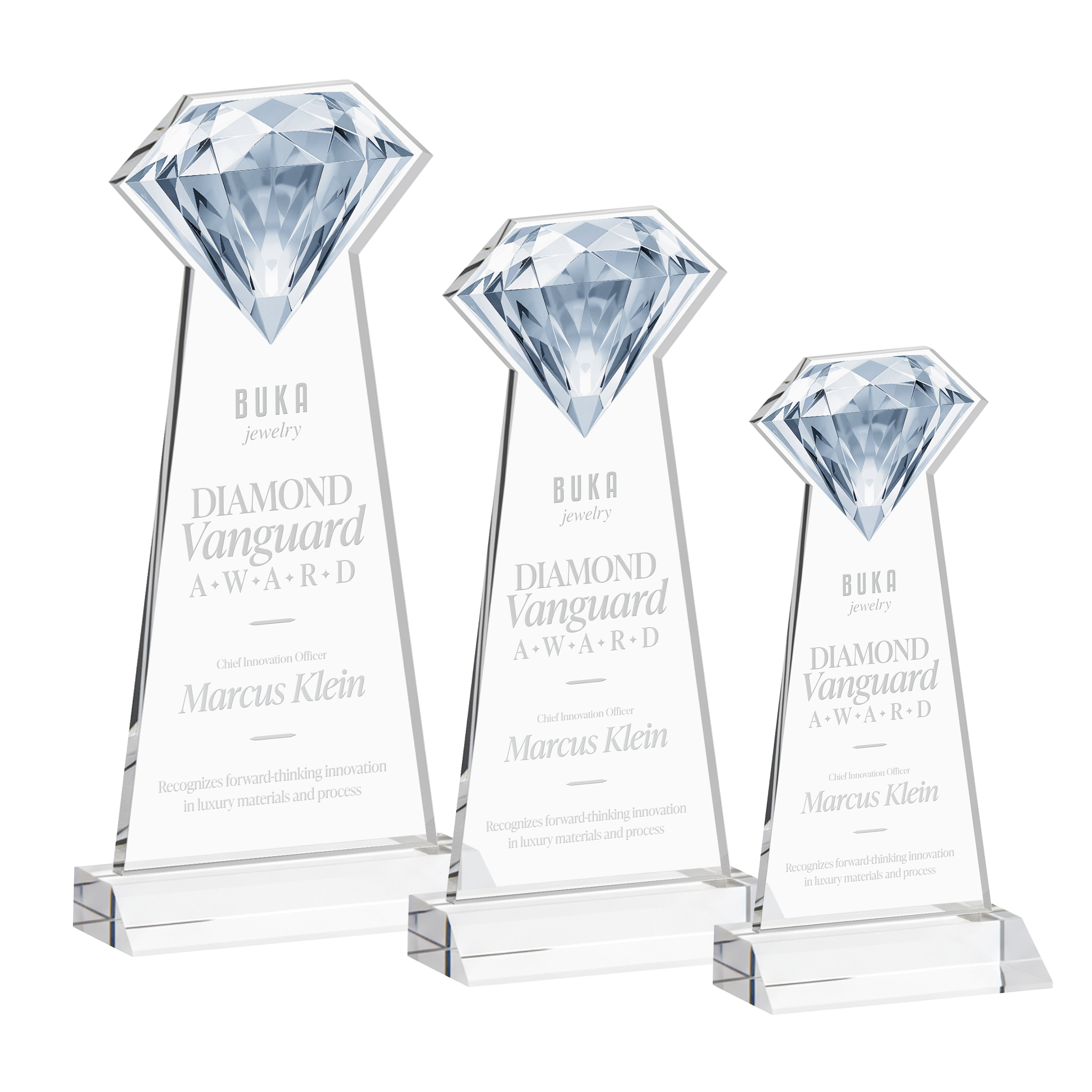 Gemstone Award - Clear