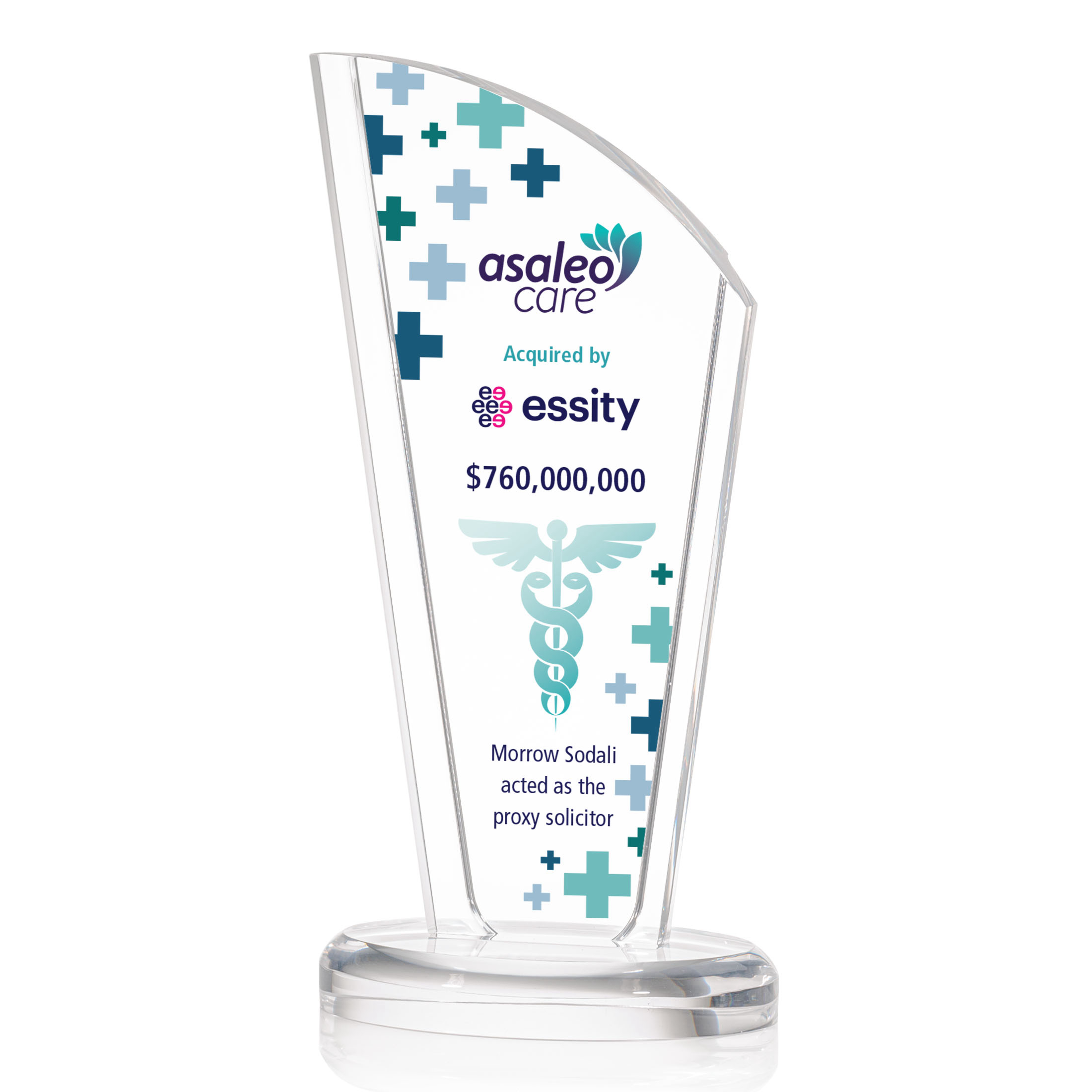 Bridgewood VividPrint™ Award - Clear