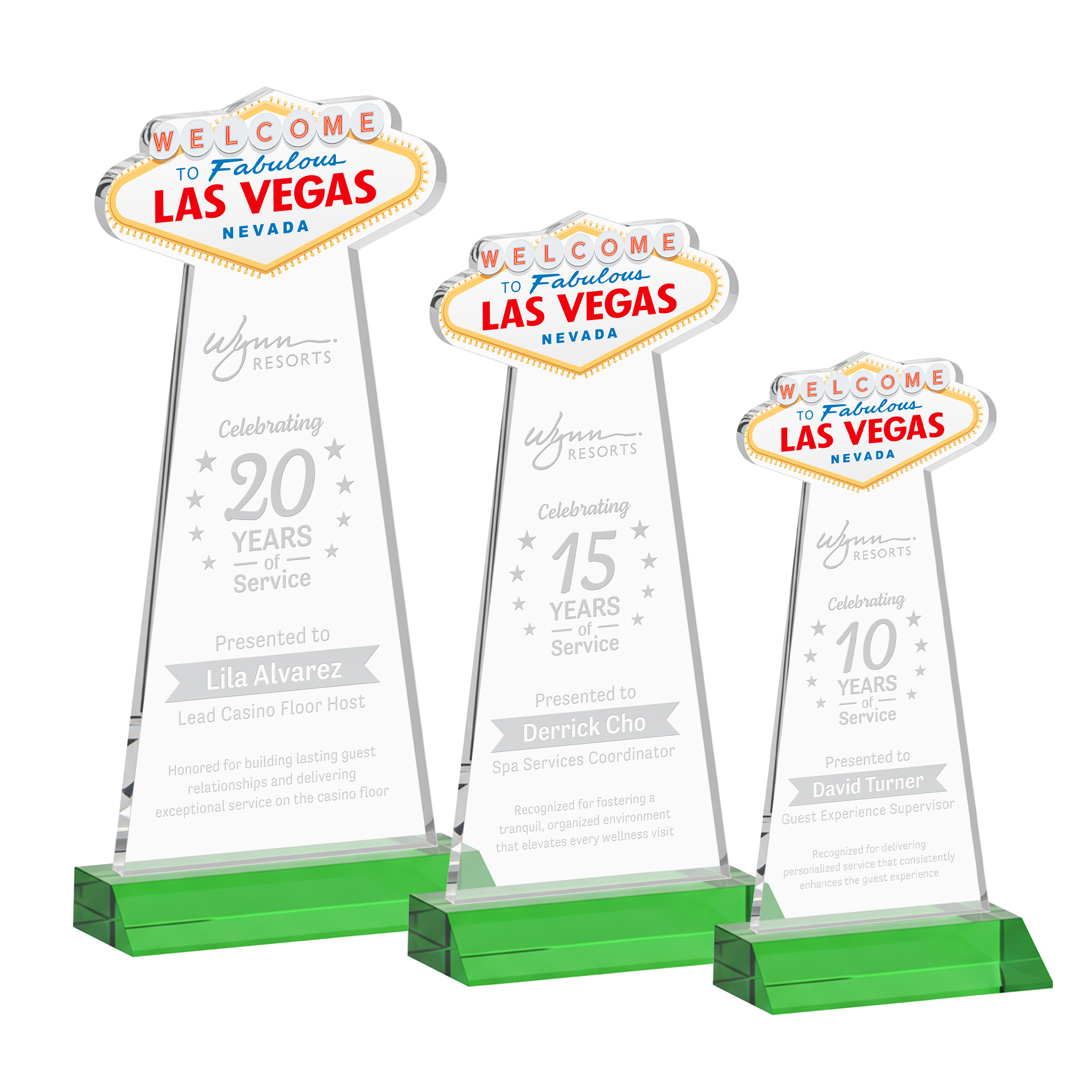 Las Vegas Award - Green