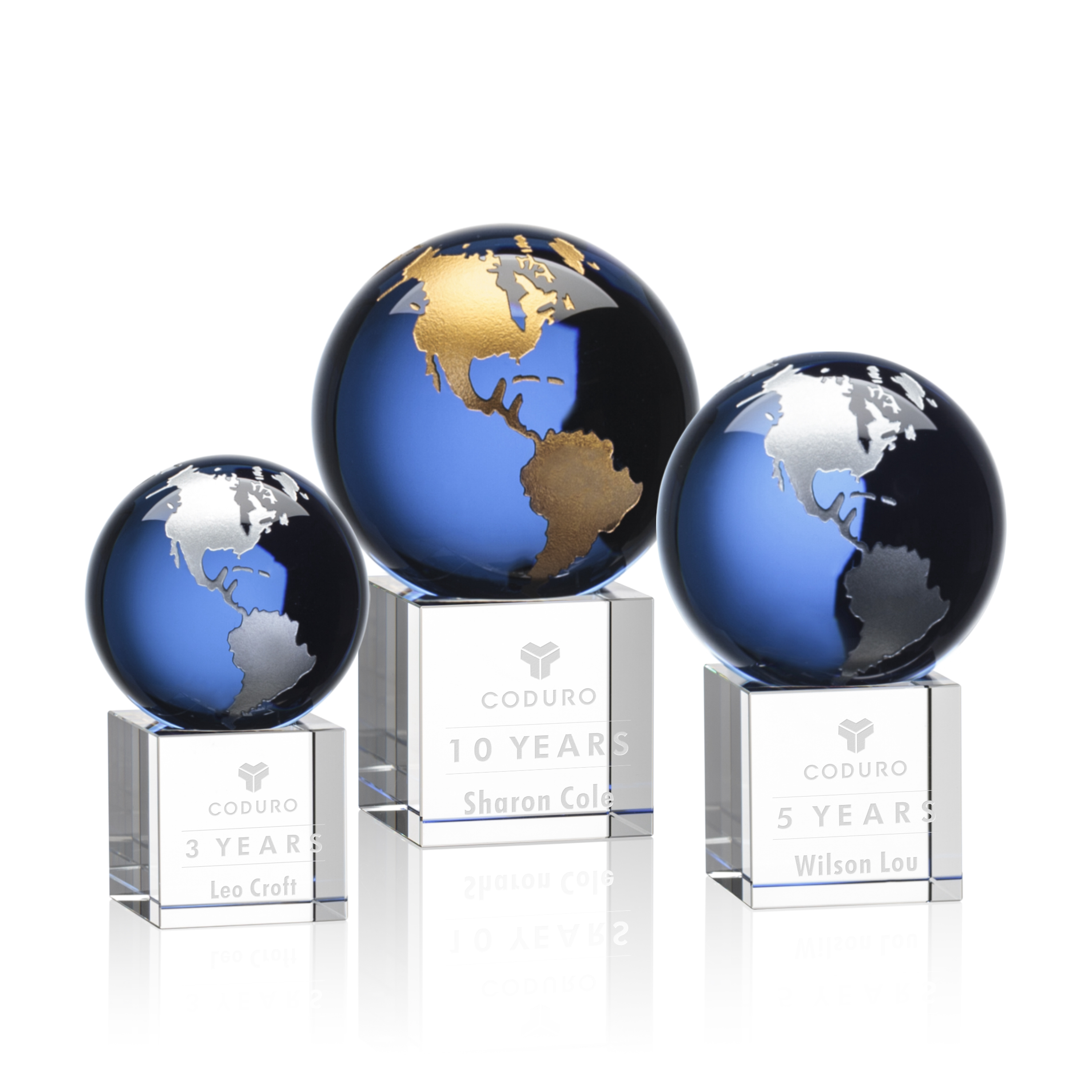 Haywood Globe Award - Blue/Gold 4