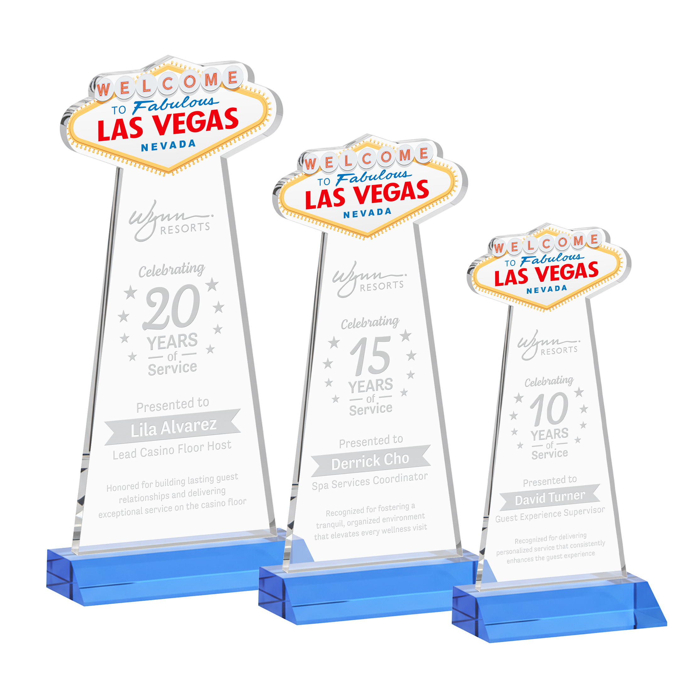 Las Vegas Award - Sky Blue