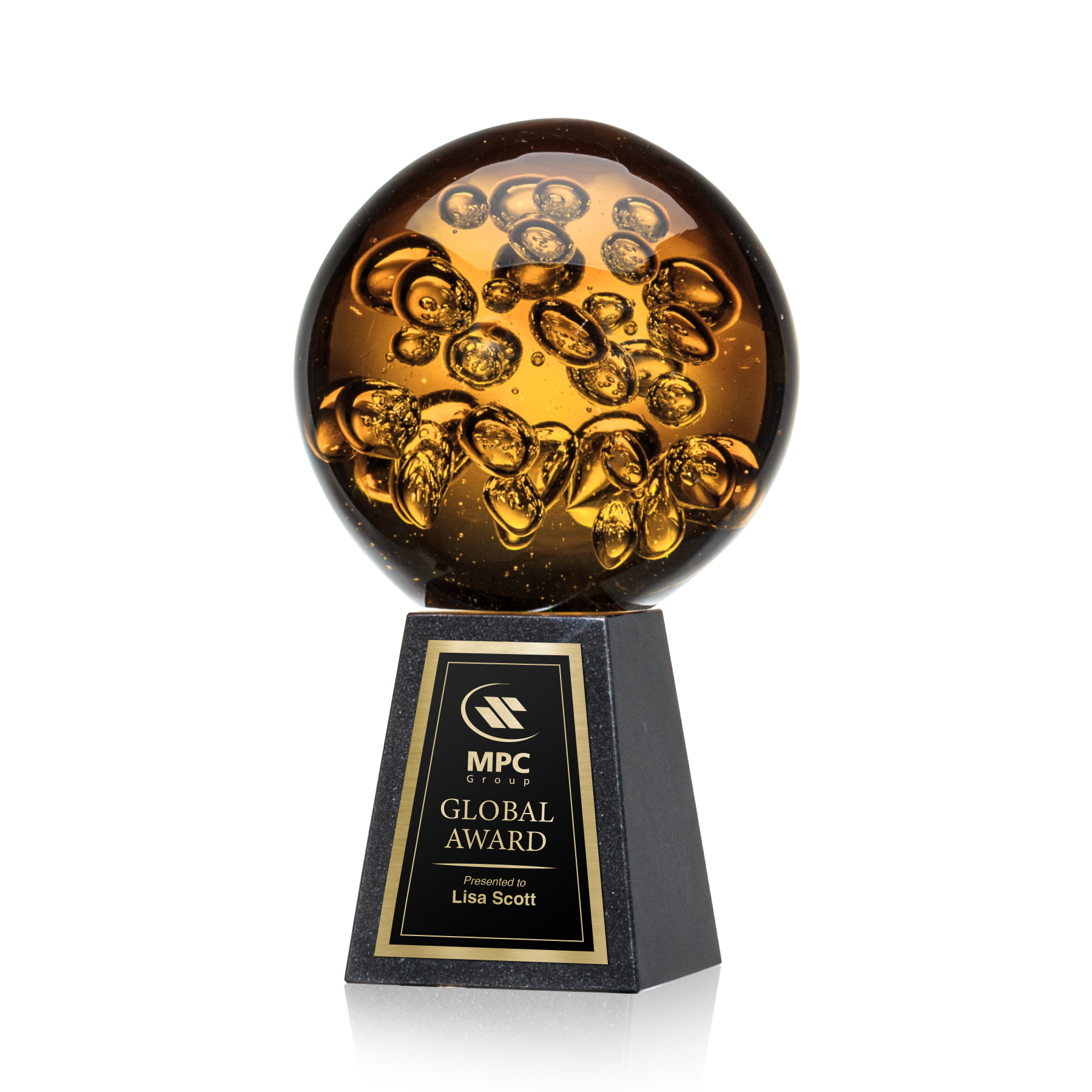 Avery Award on Tall Marble