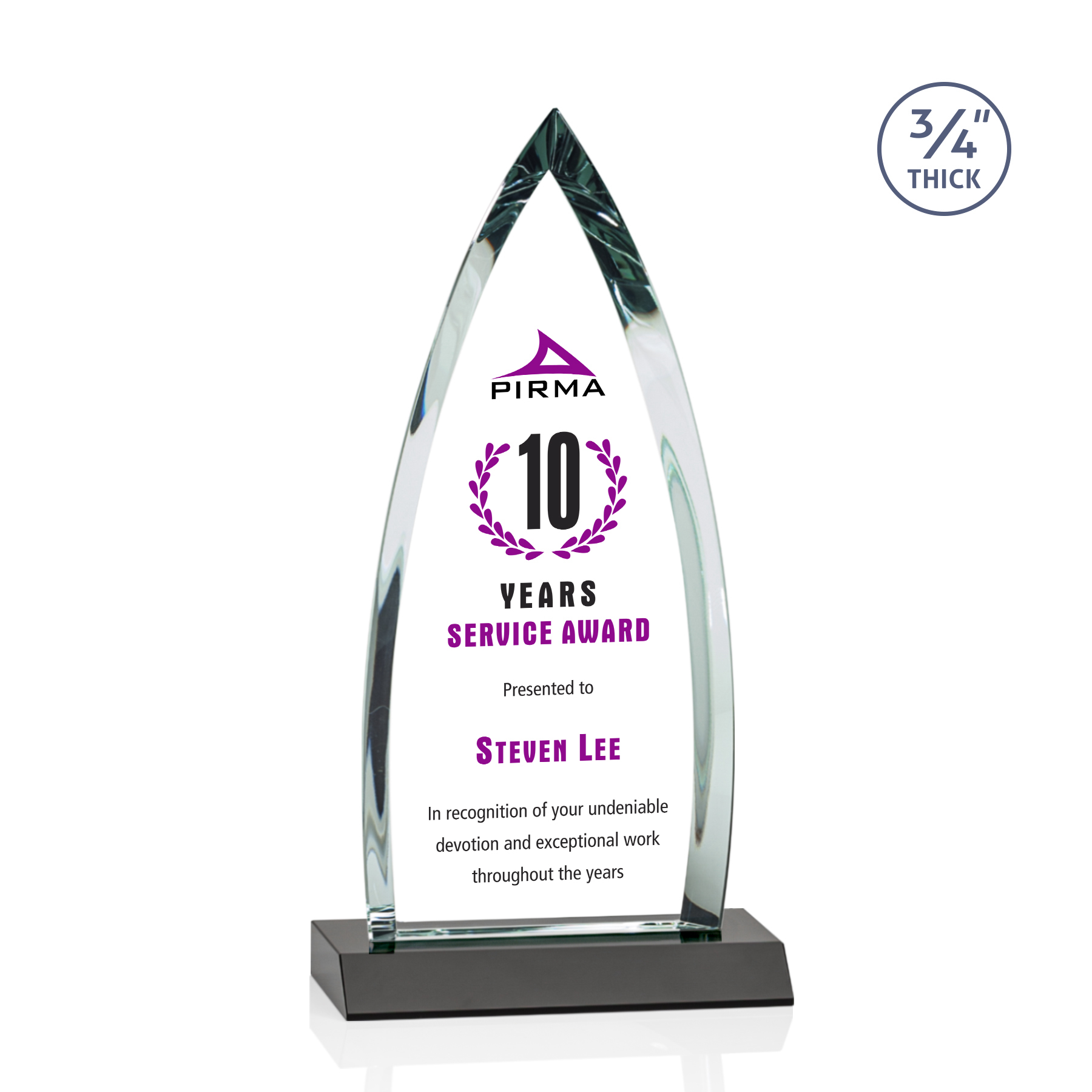 Shildon VividPrint™ Award - Black