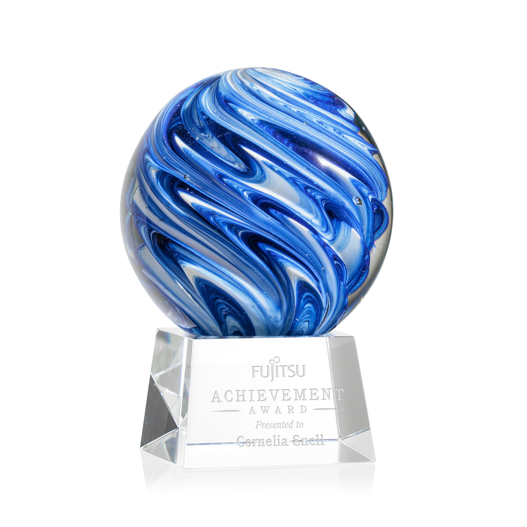Naples Award on Robson Base - Clear