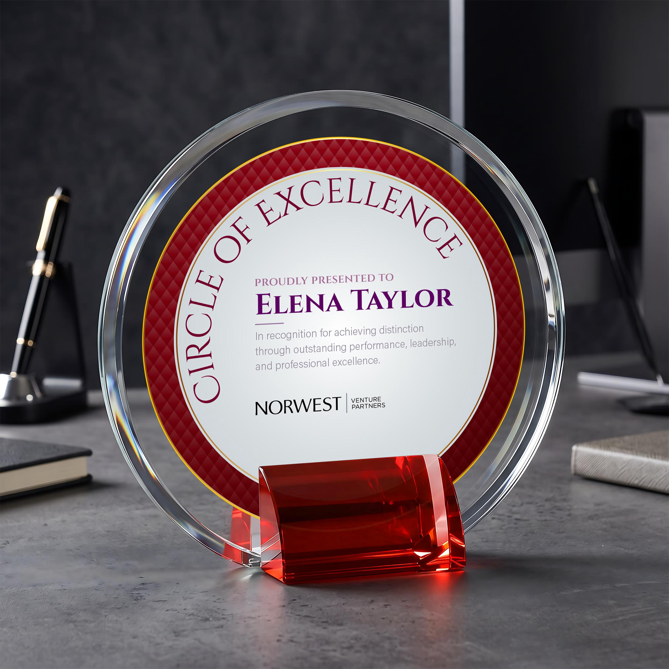 Sutherland VividPrint™ Award - Red 3