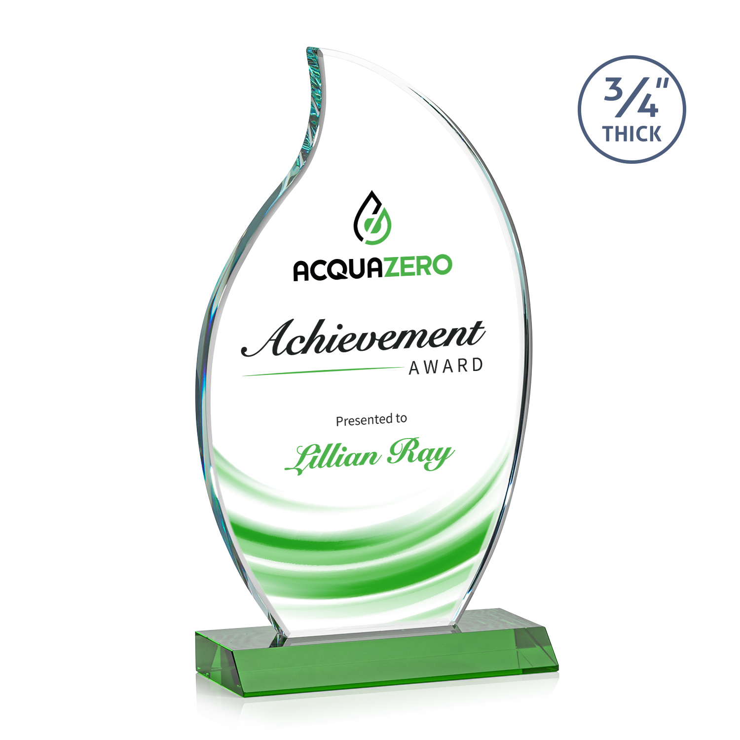 Croydon Flame VividPrint™ Award - Green