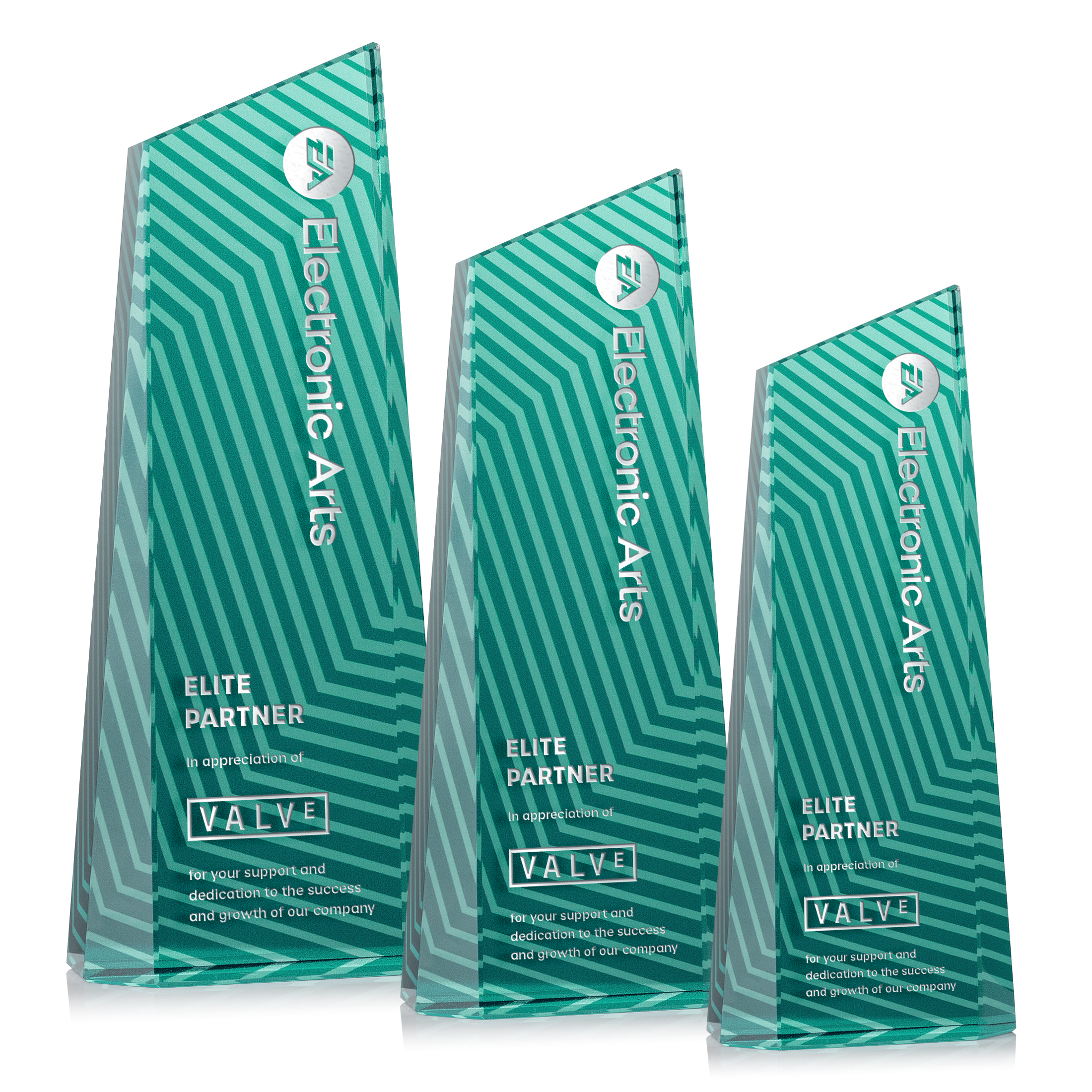 Hallandale Award - Teal