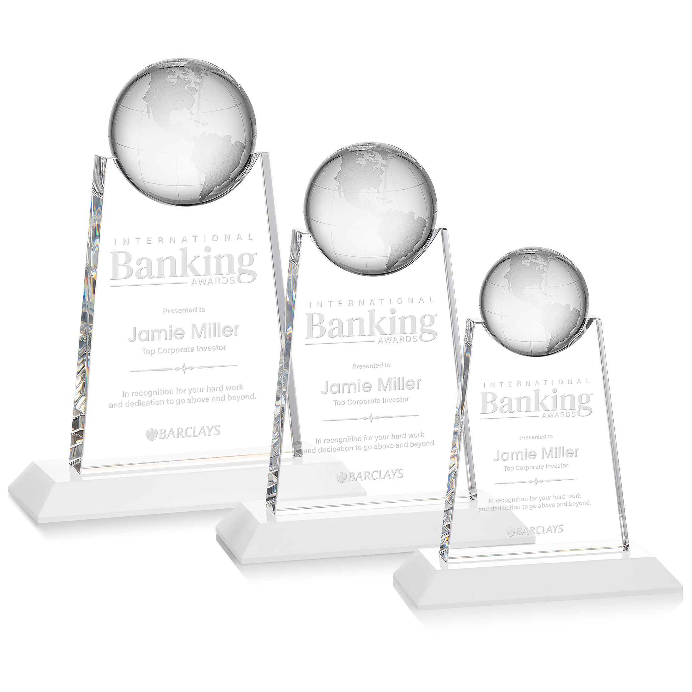 Netherford Globe Award - White