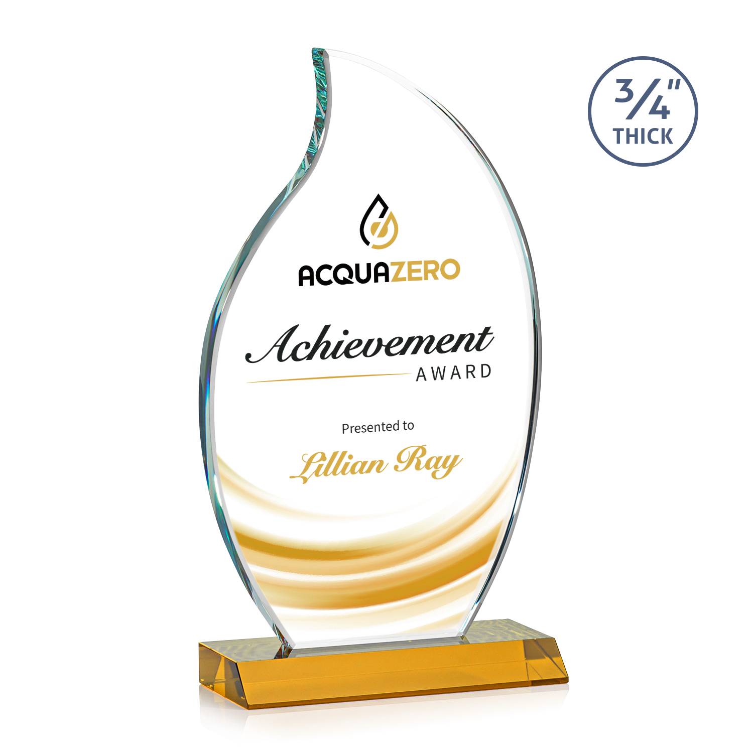Croydon Flame VividPrint™ Award - Amber