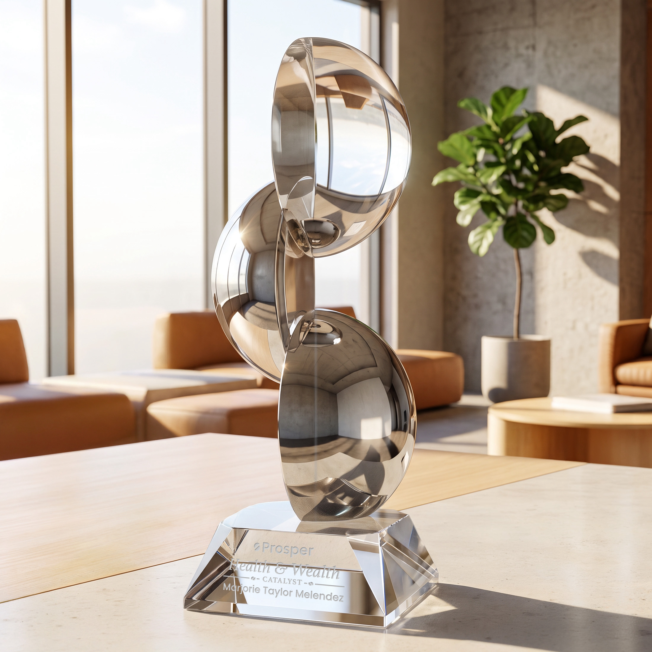 Gardalini Award on Clear Base