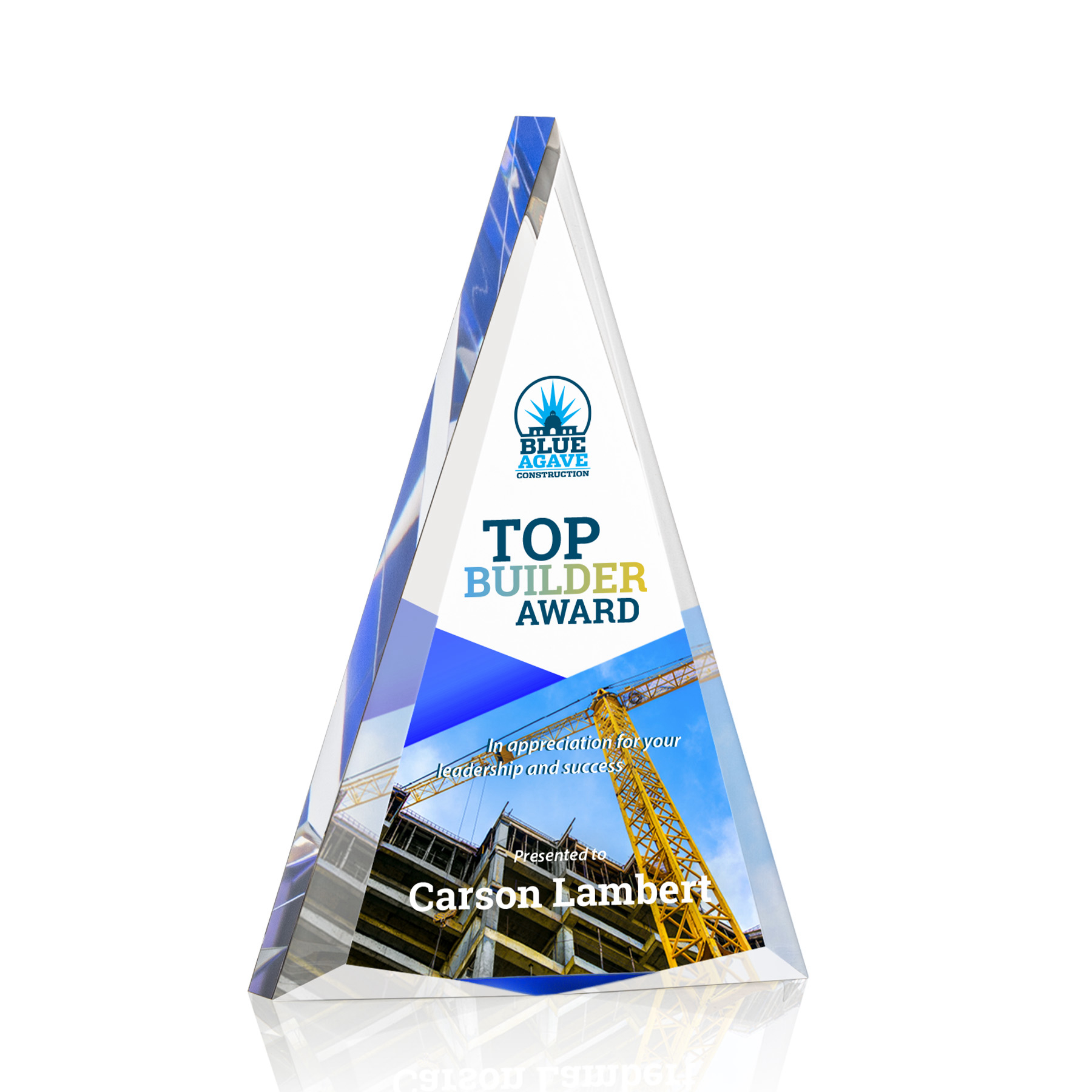 Shrewsbury VividPrint™ Award - Blue