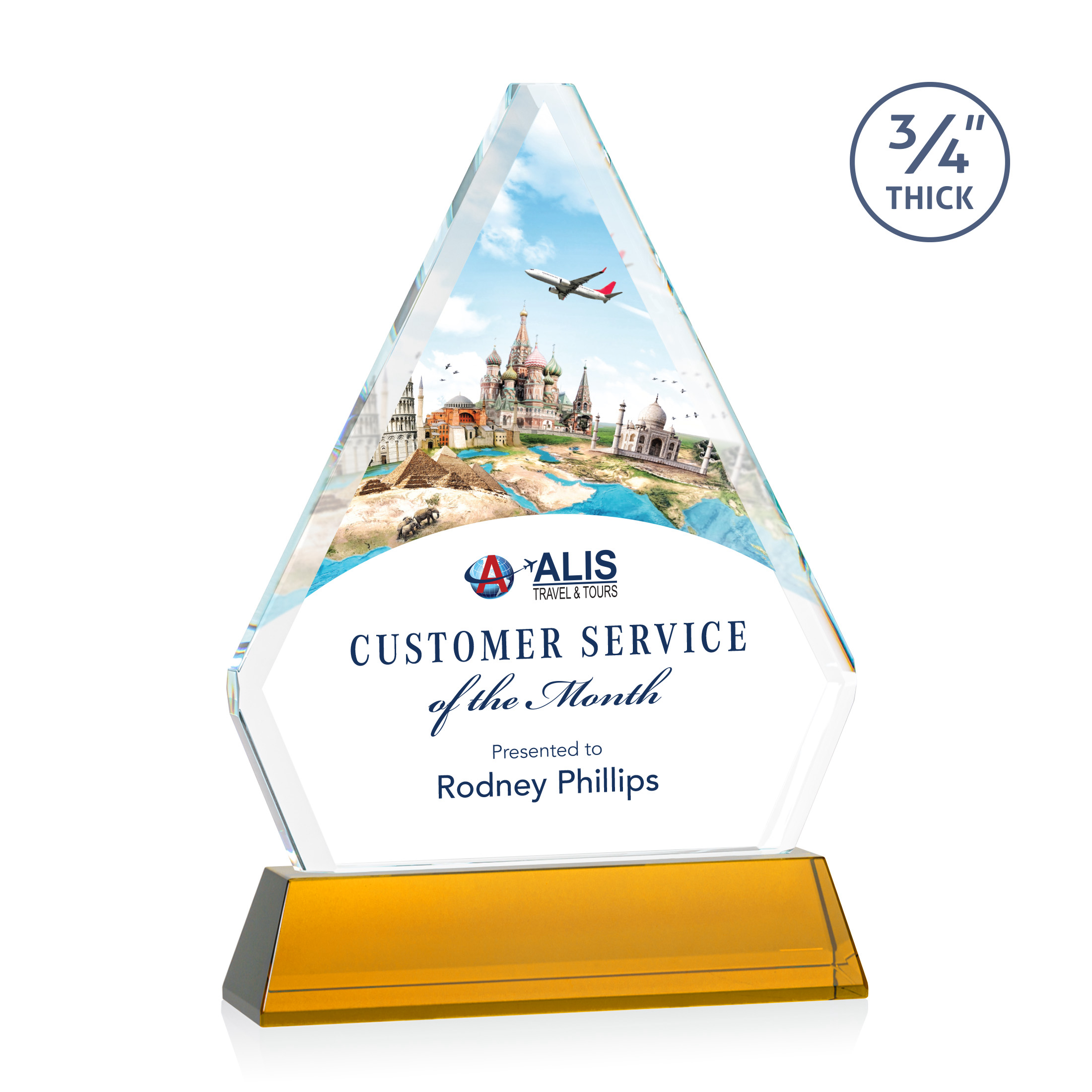 Fyreside VividPrint™ Award on Newhaven - Amber