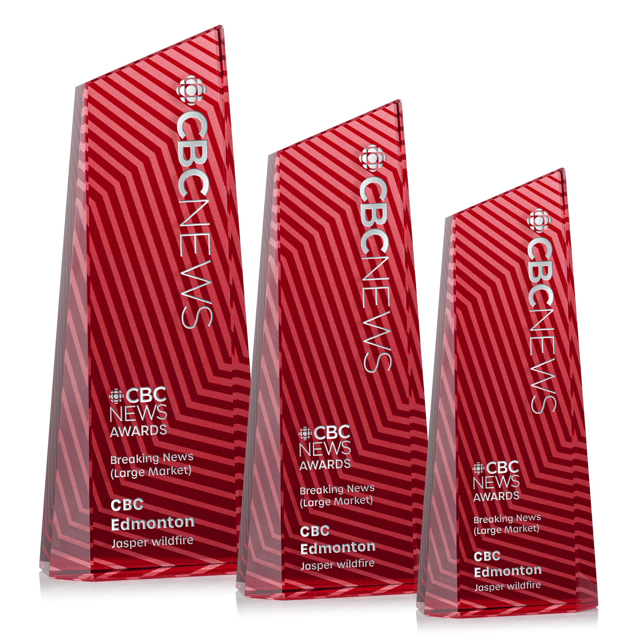 Hallandale Award - Red