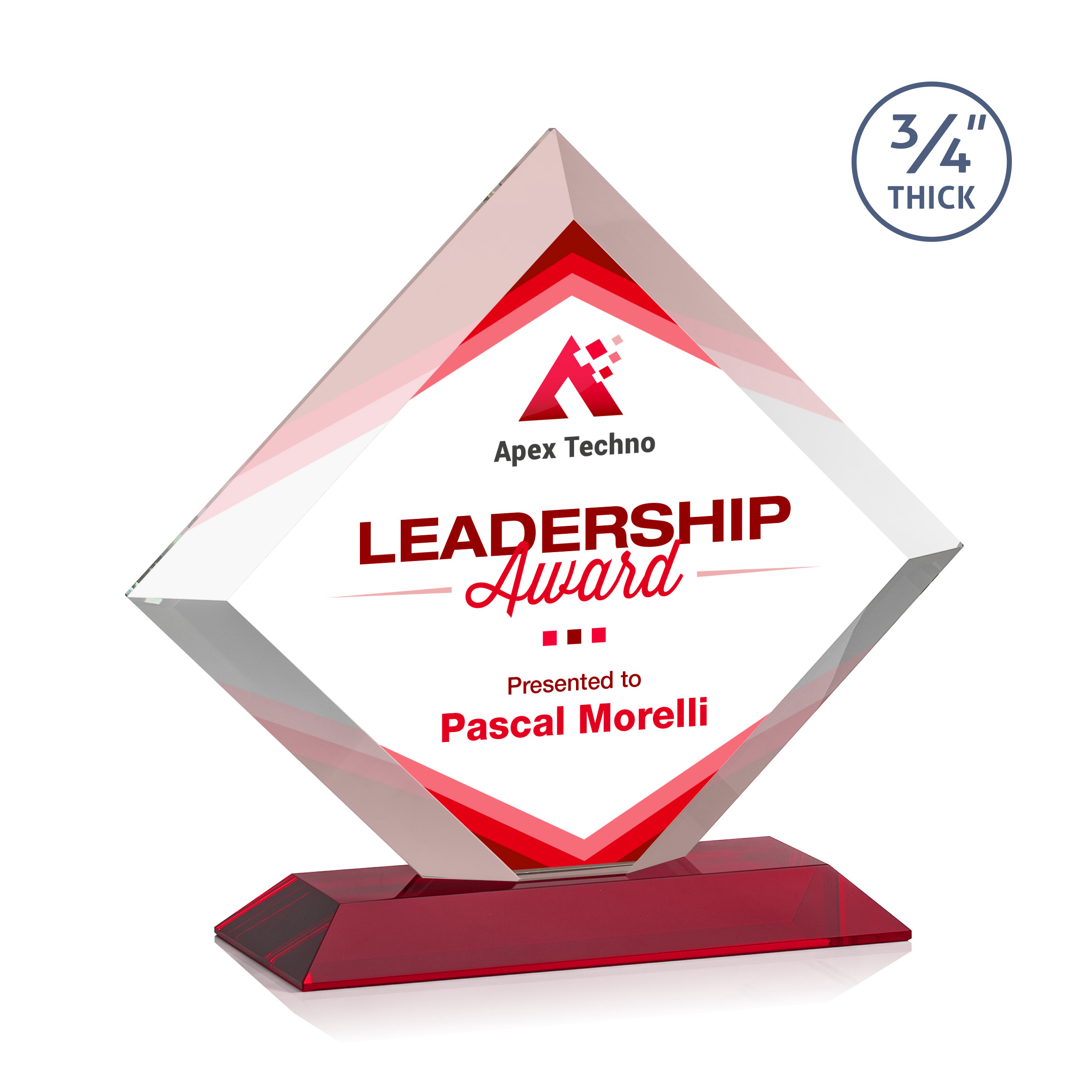 Belaire VividPrint™ Award - Red