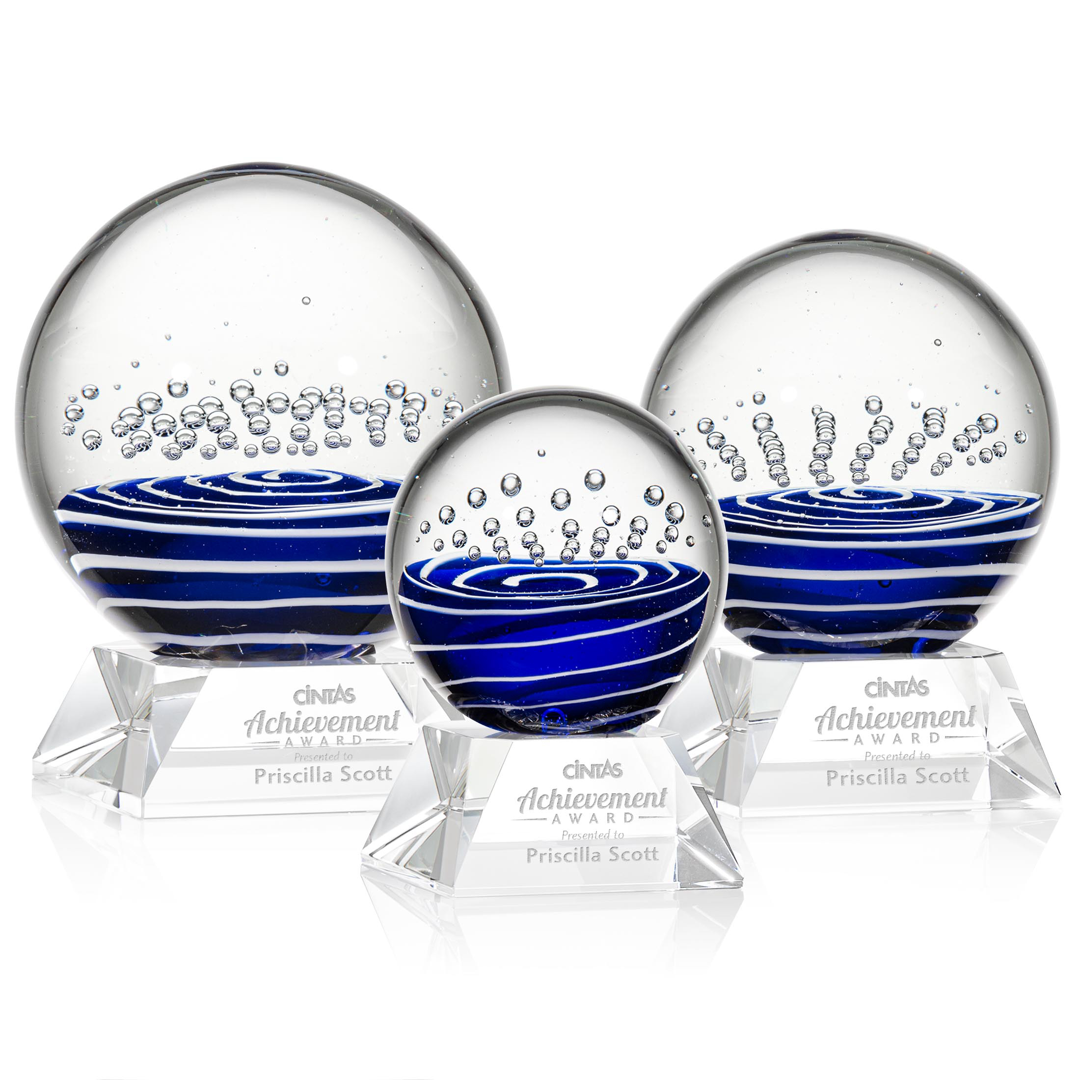 Tranquility Award on Sheffield Base - Clear