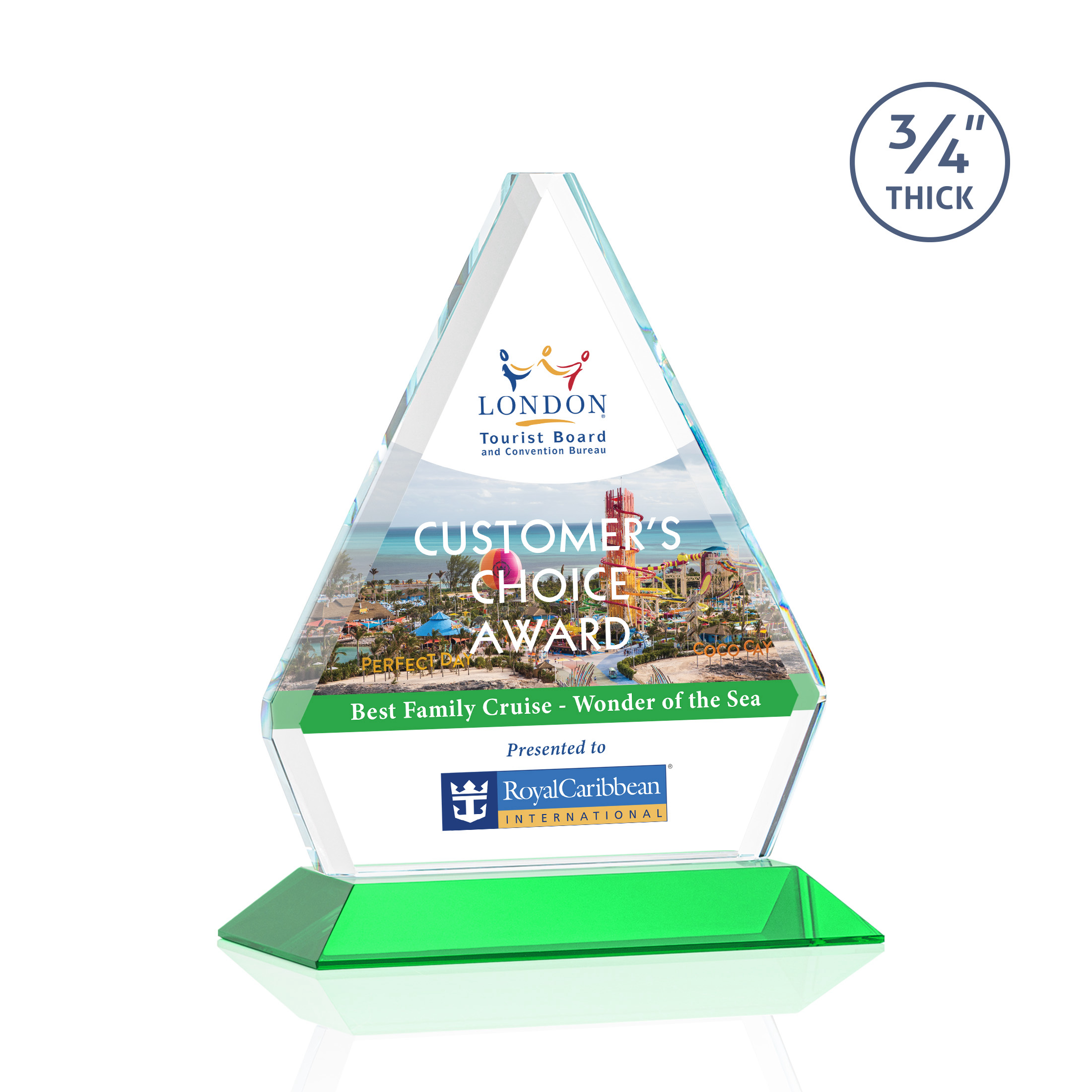 Fyreside VividPrint™ Award - Green