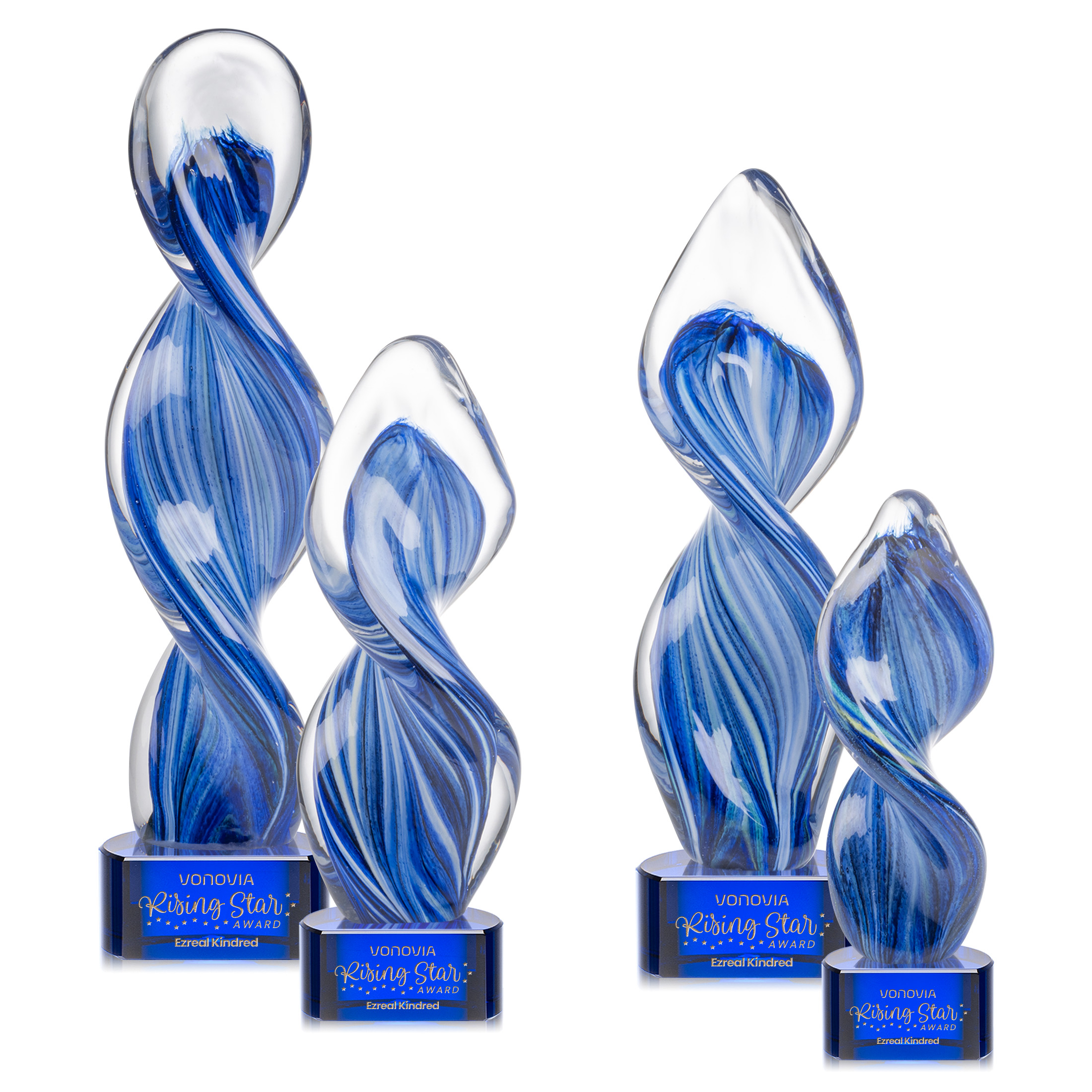 Bonavista Award on Paragon Base - Blue
