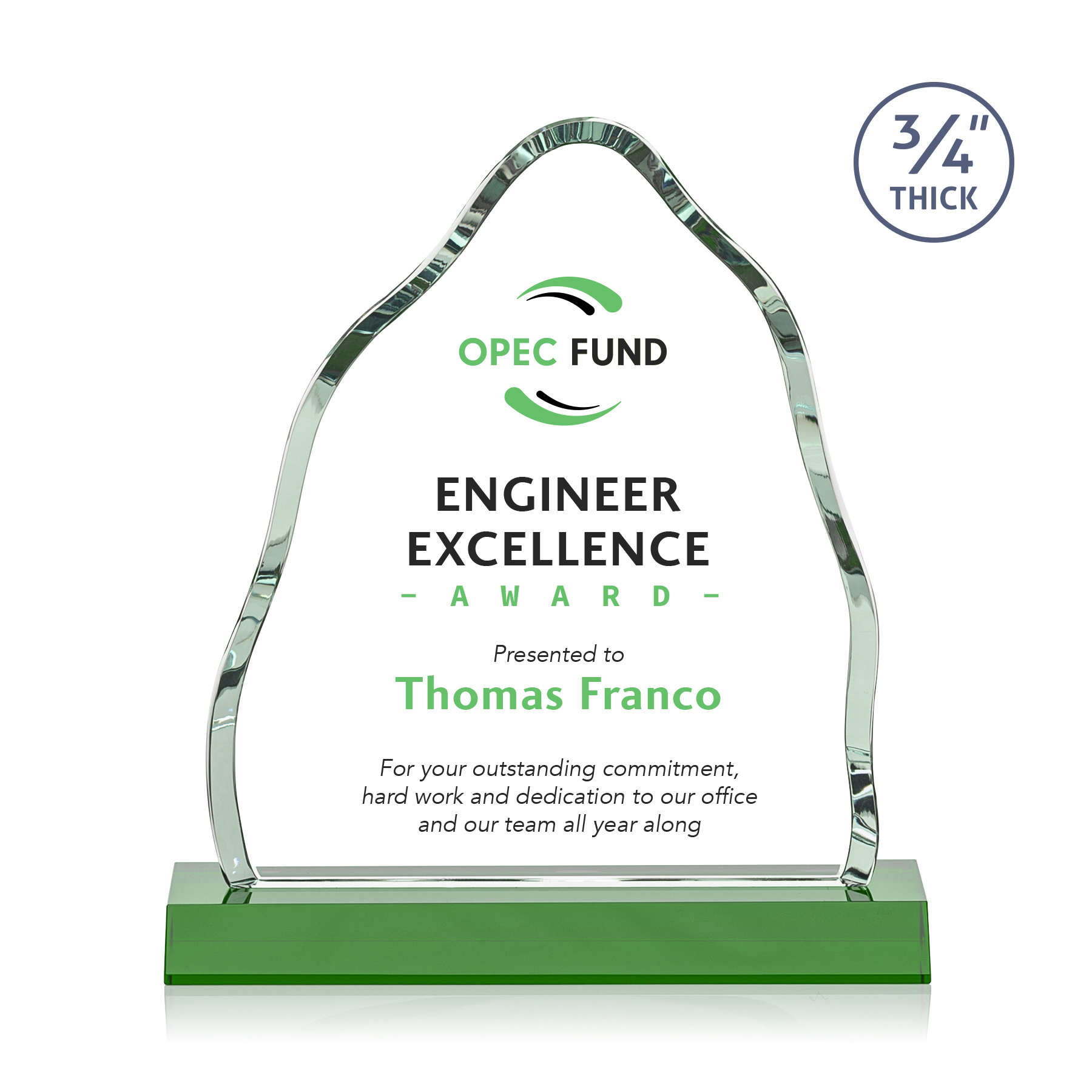 Dunwich VividPrint™ Award - Green