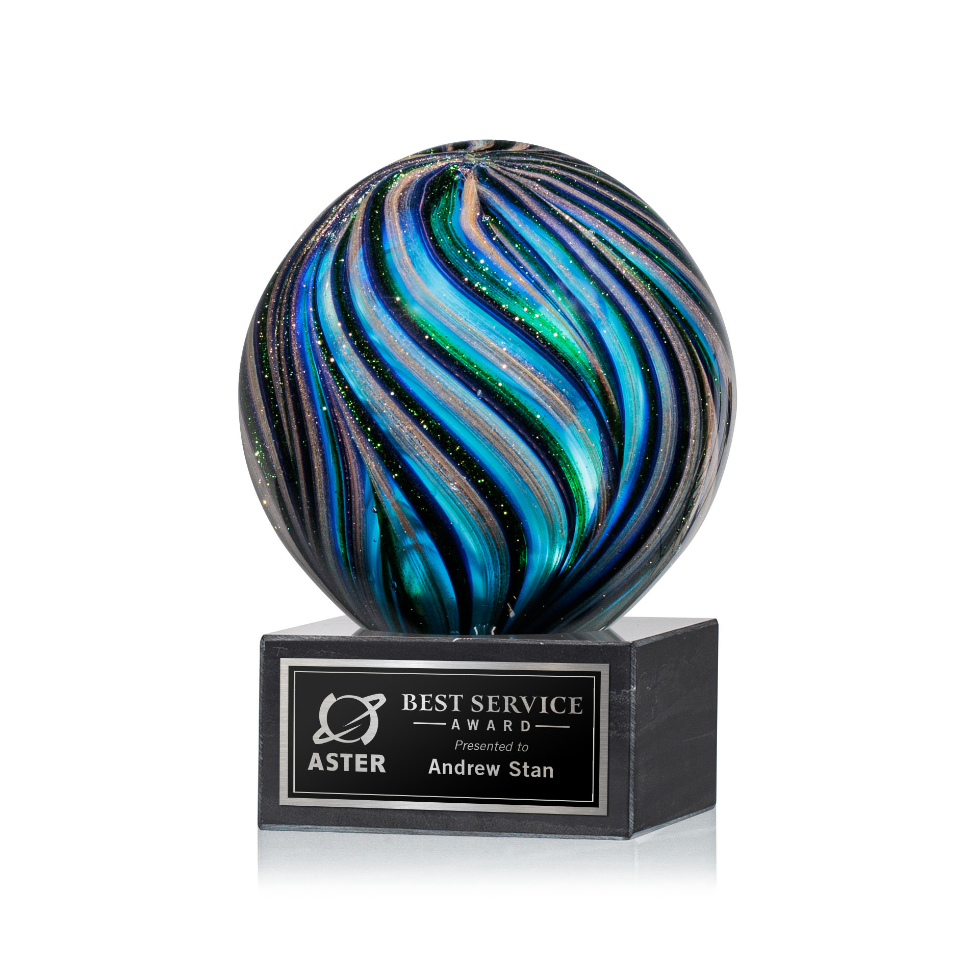 Malton Award on Square Marble Base