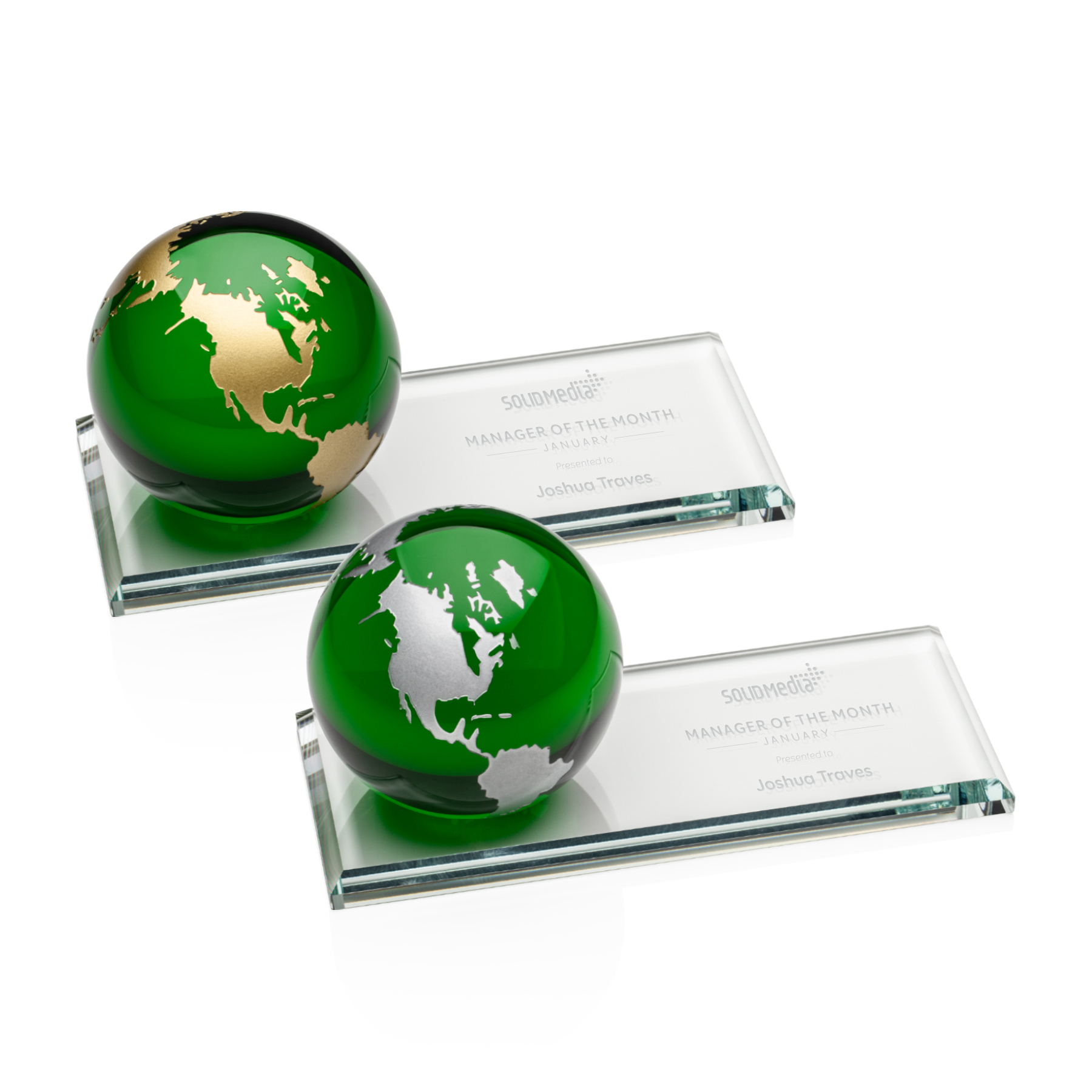 Fairfield Globe Award - Green 2
