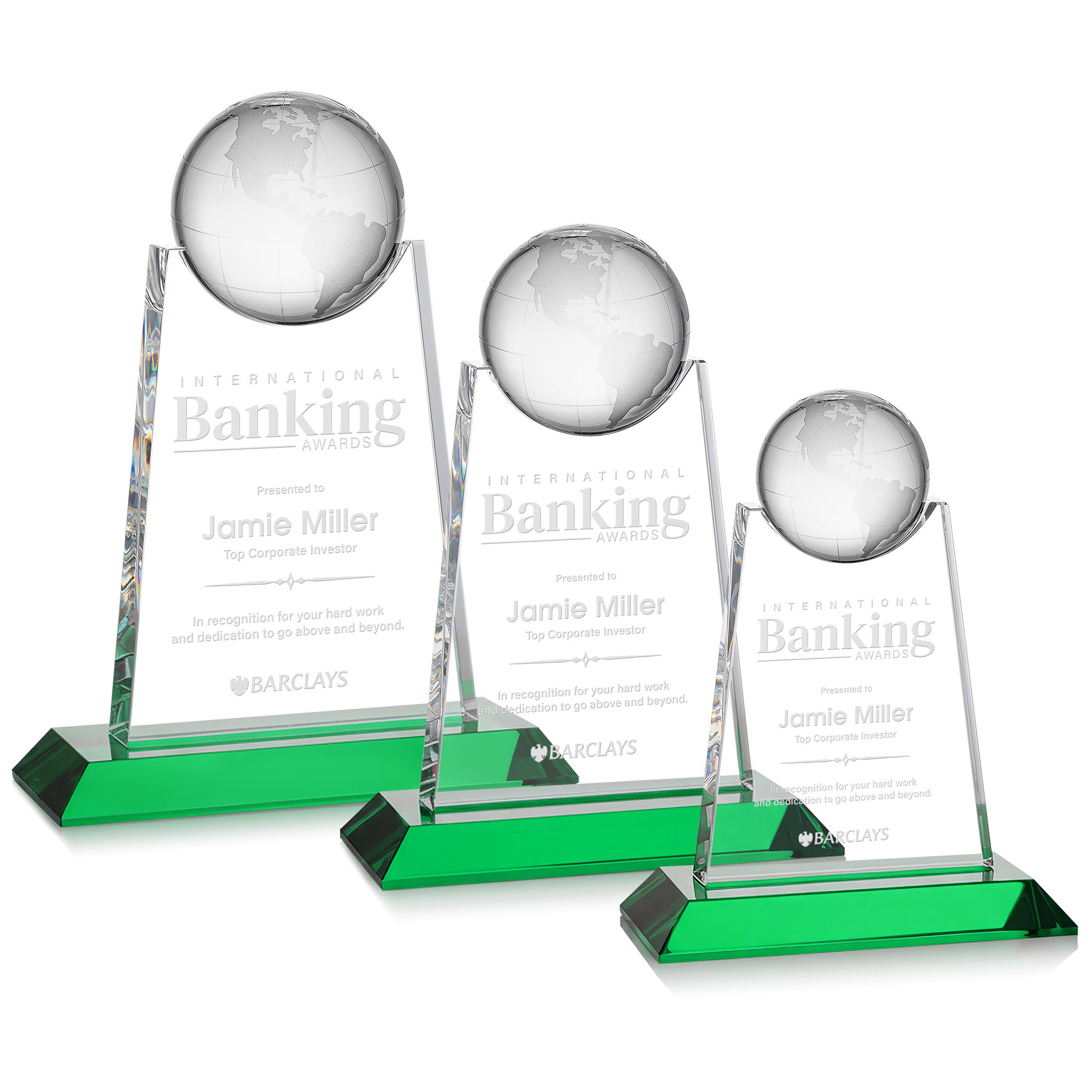 Netherford Globe Award - Green