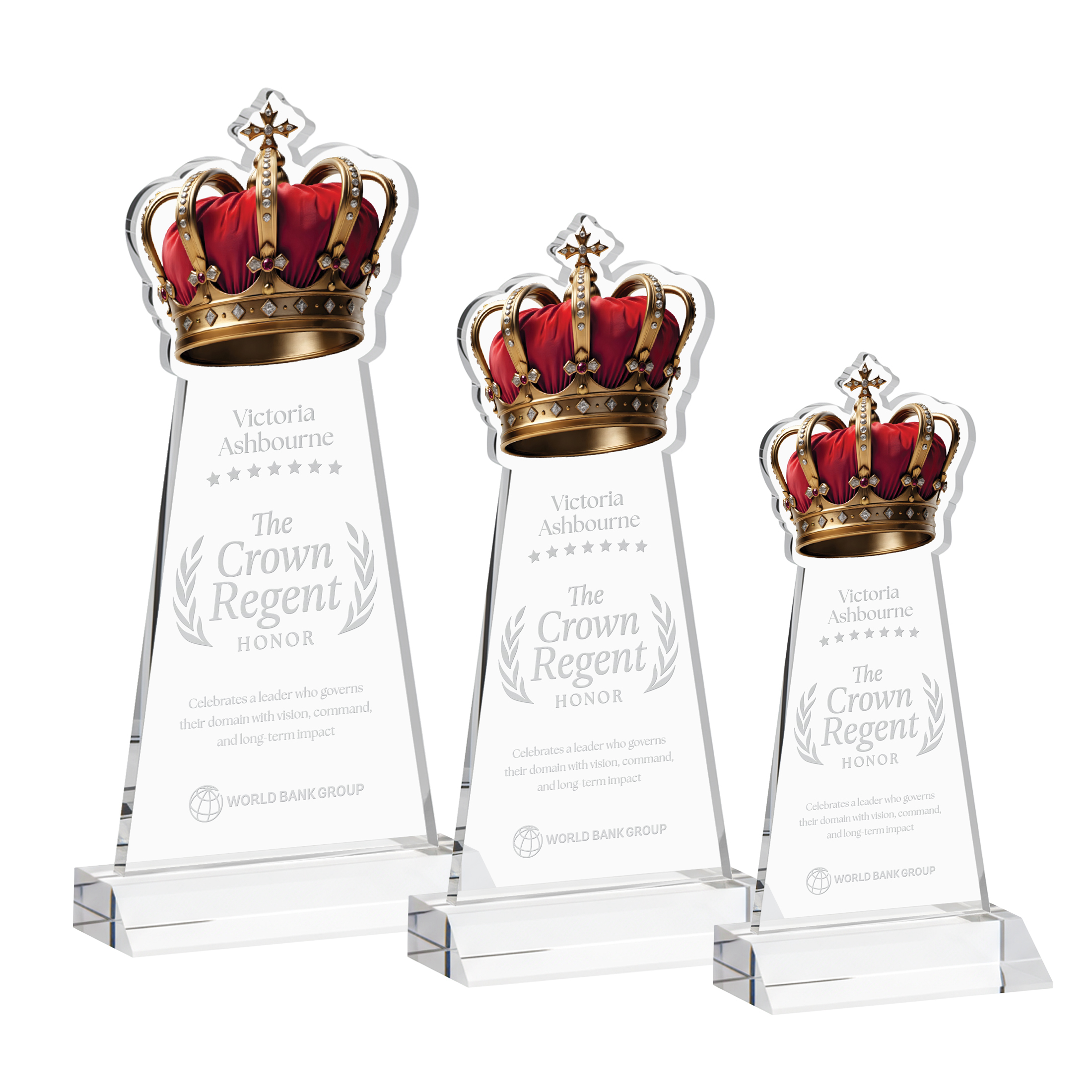 Crown Award - Clear