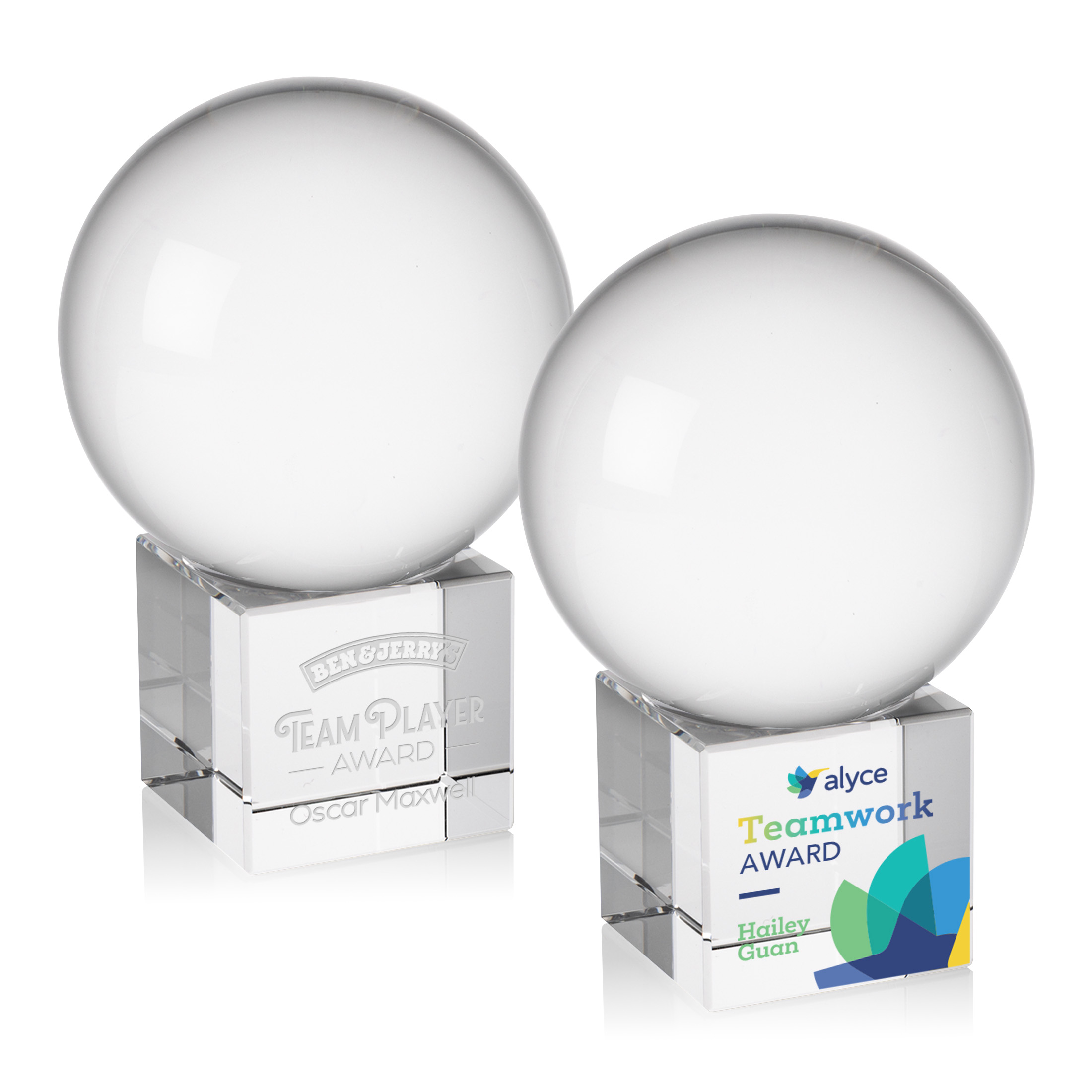 Crystal Ball Award on Cube