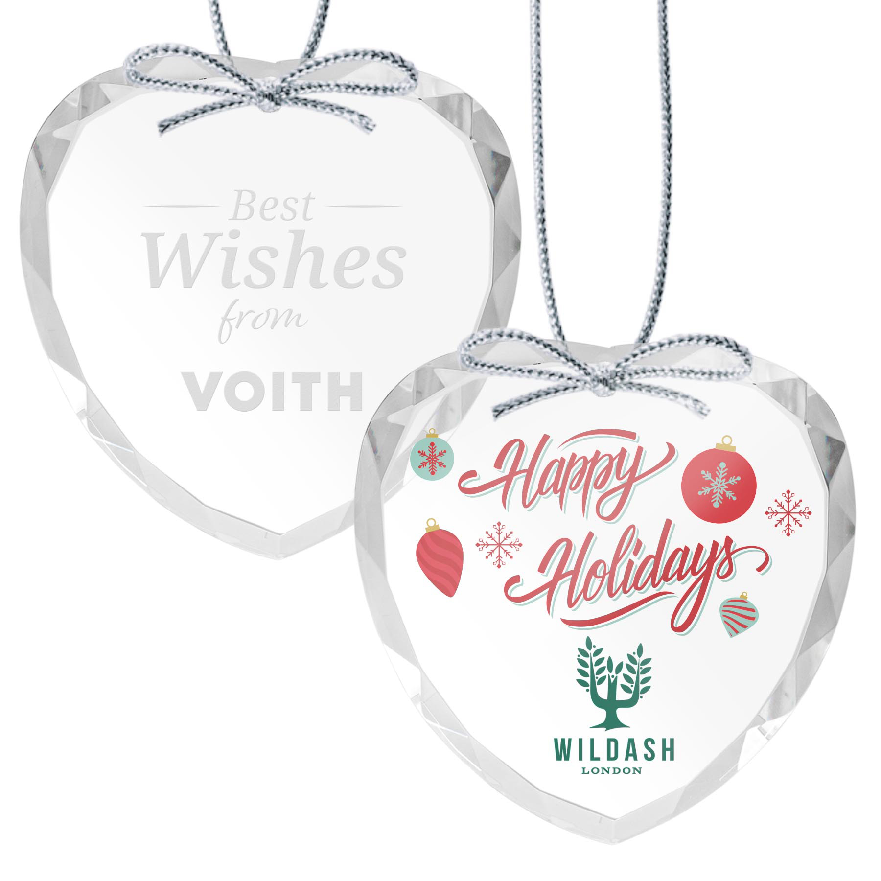 Optical Ornament - Heart