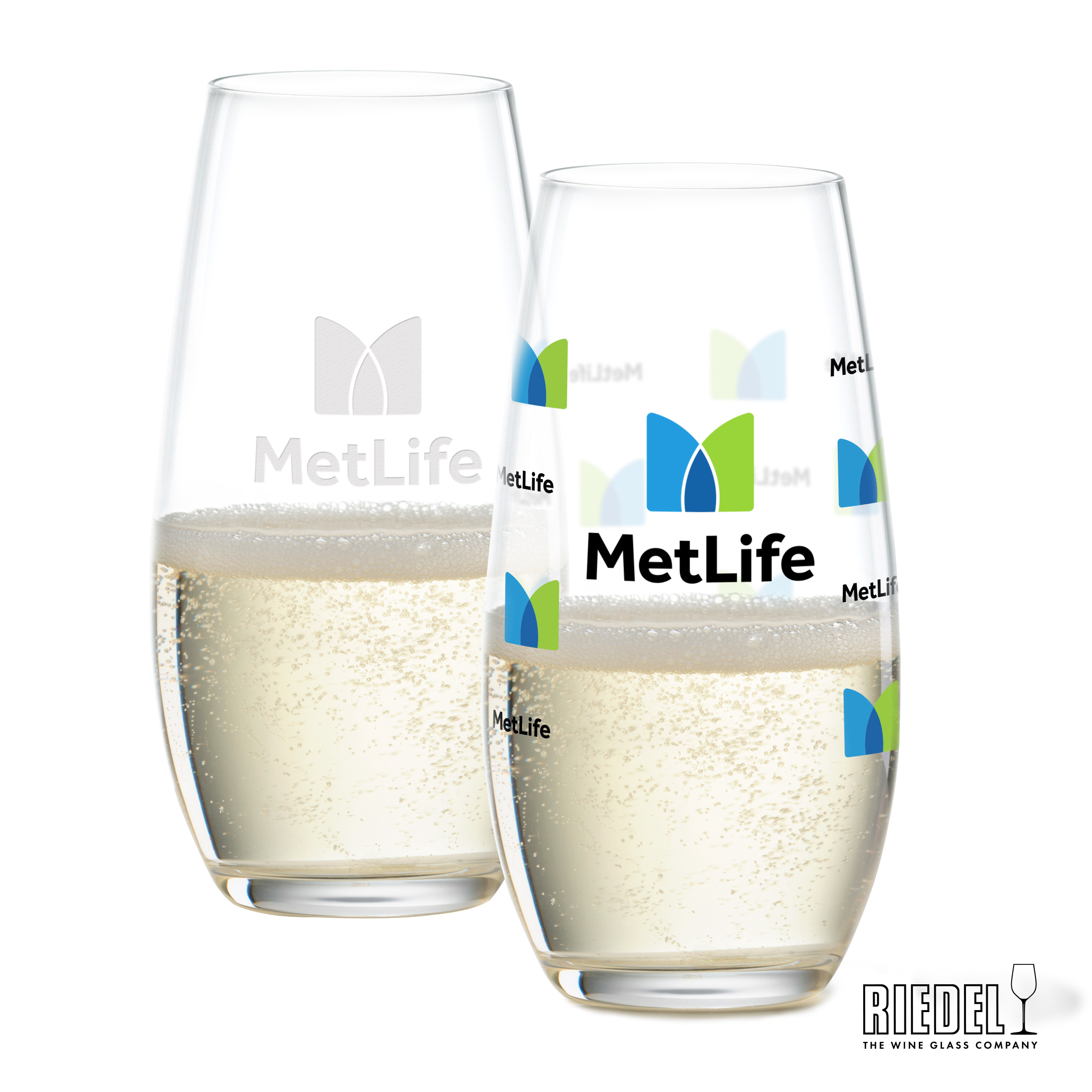 RIEDEL Stemless Flute - 9.25oz