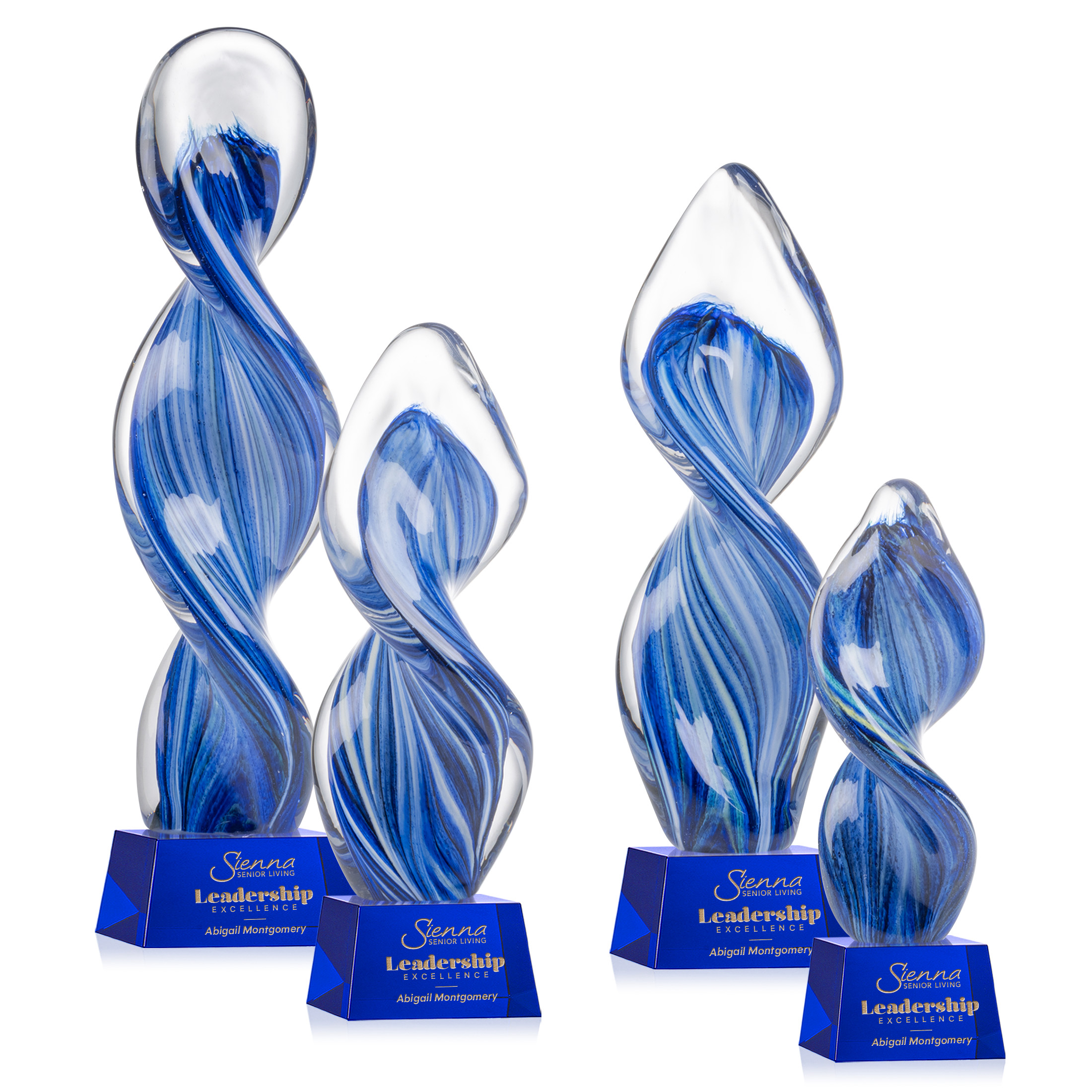 Bonavista Award on Robson Base - Blue