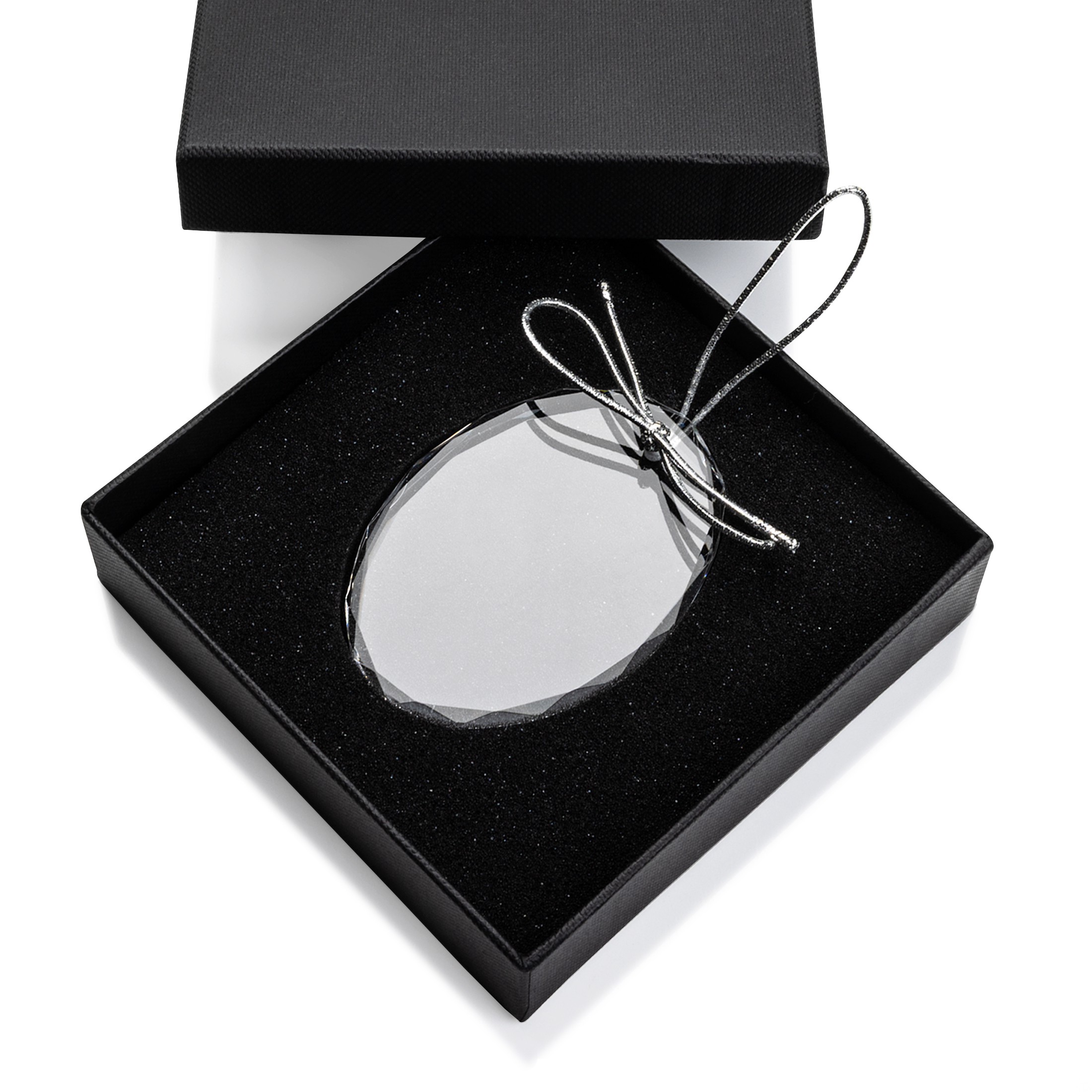 Optical Ornament - Oval Imprinted