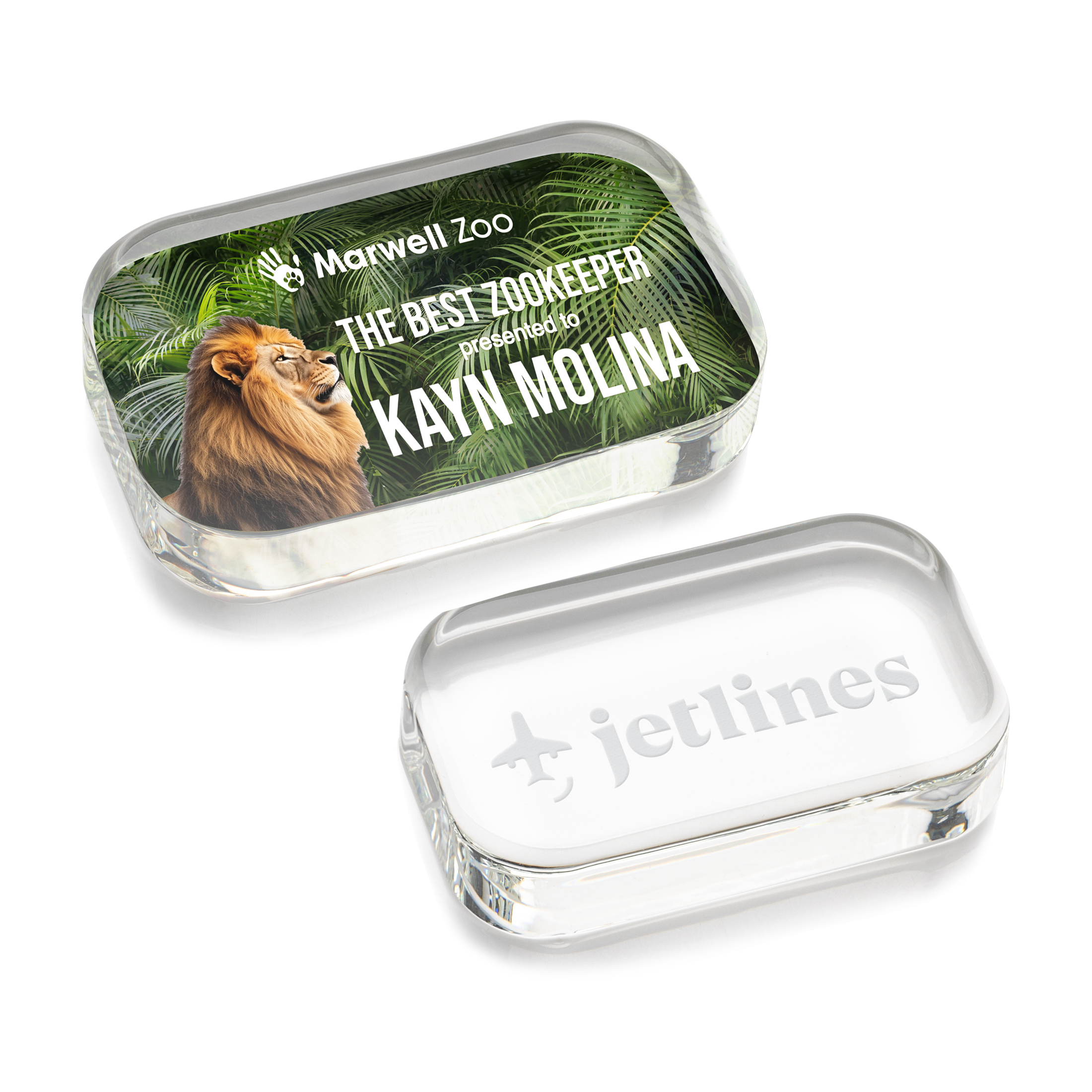 Halperin Rectangle Paperweight