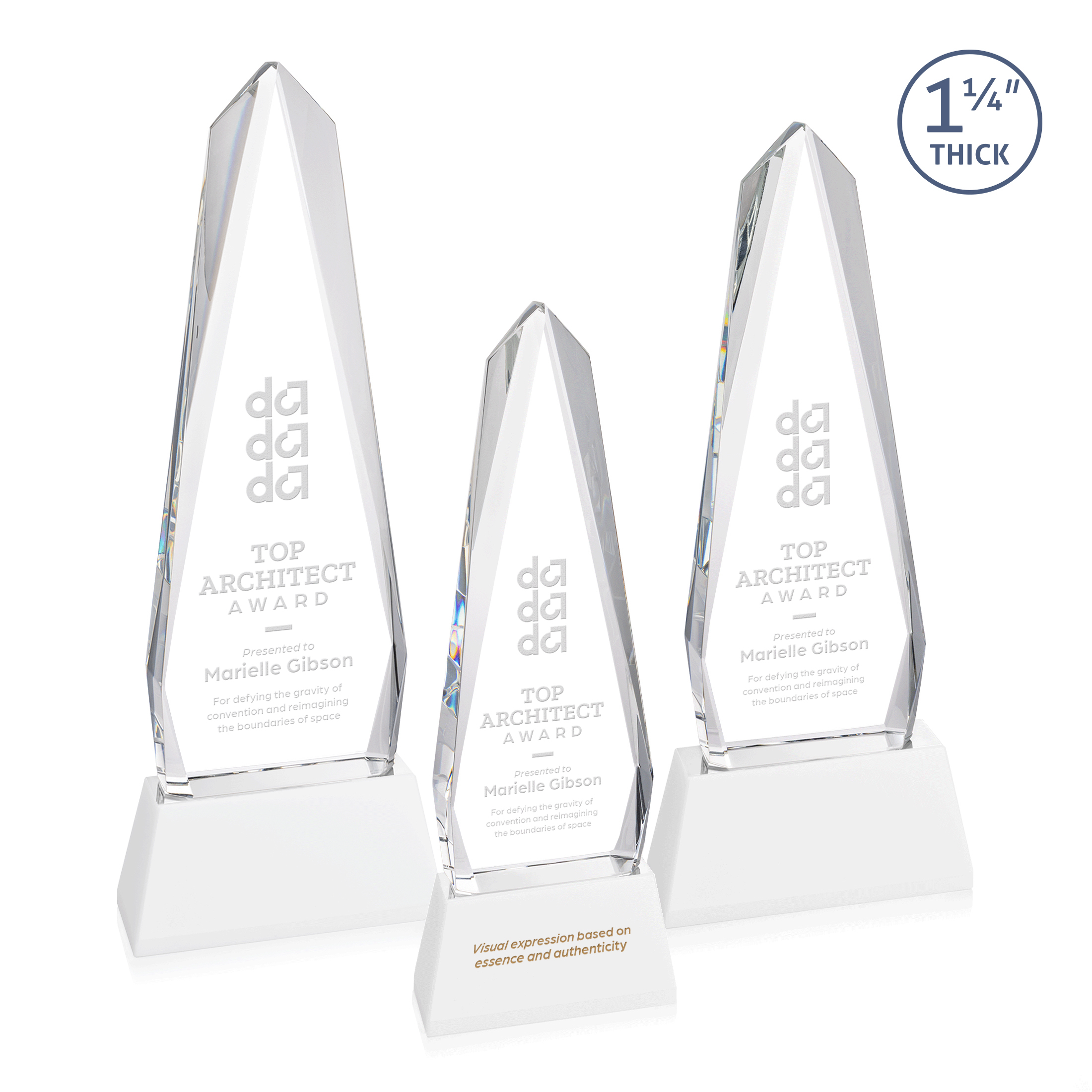 Cheswick Award on Entwhistle Base - White