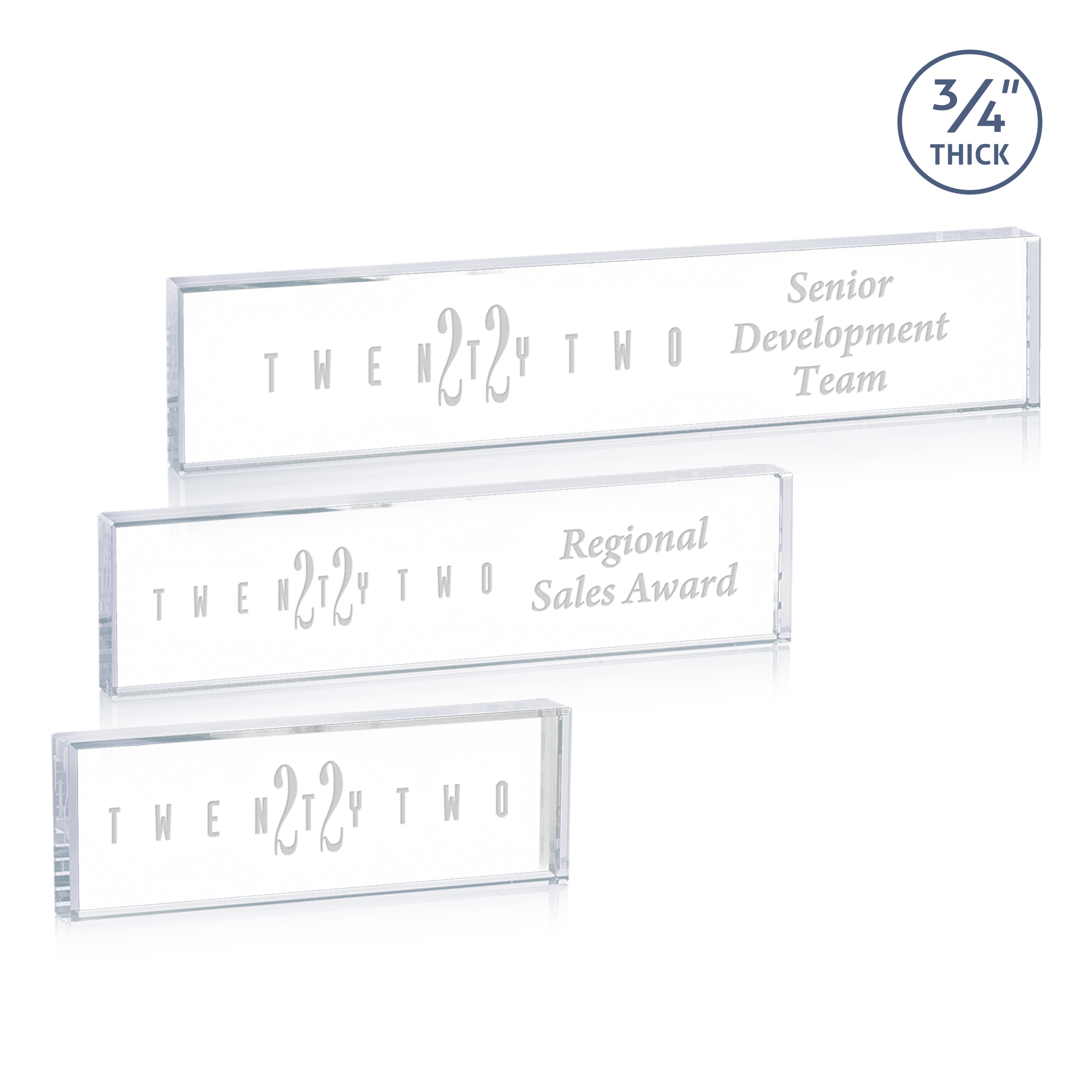 Lancaster Nameplate - Deep Etch view 7