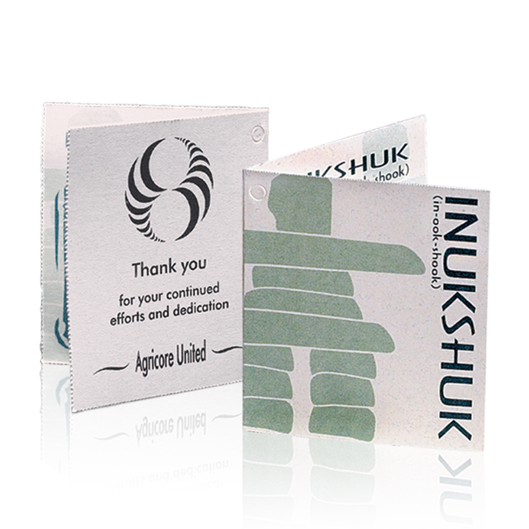 Northern Inukshuk Award - Jade/Aluminum