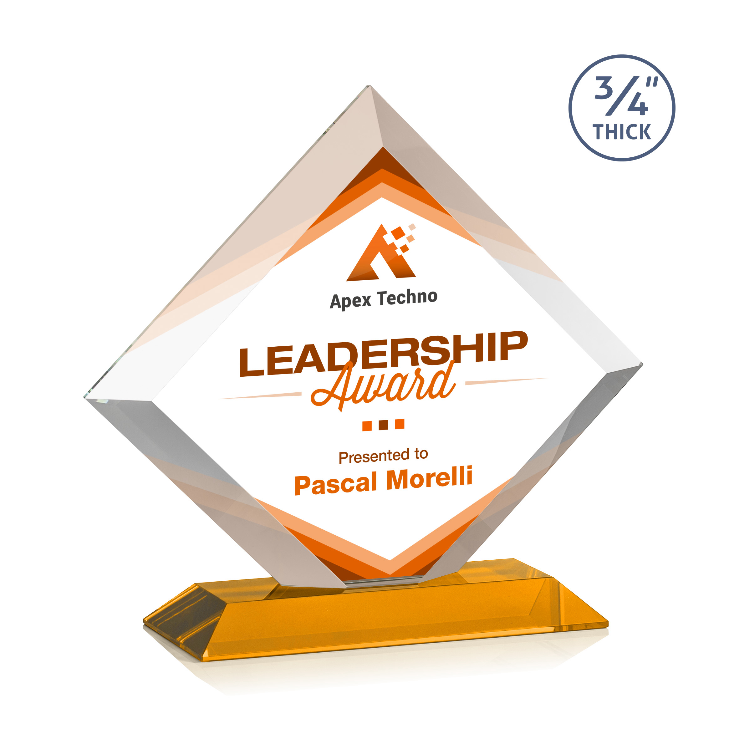 Belaire VividPrint™ Award - Amber