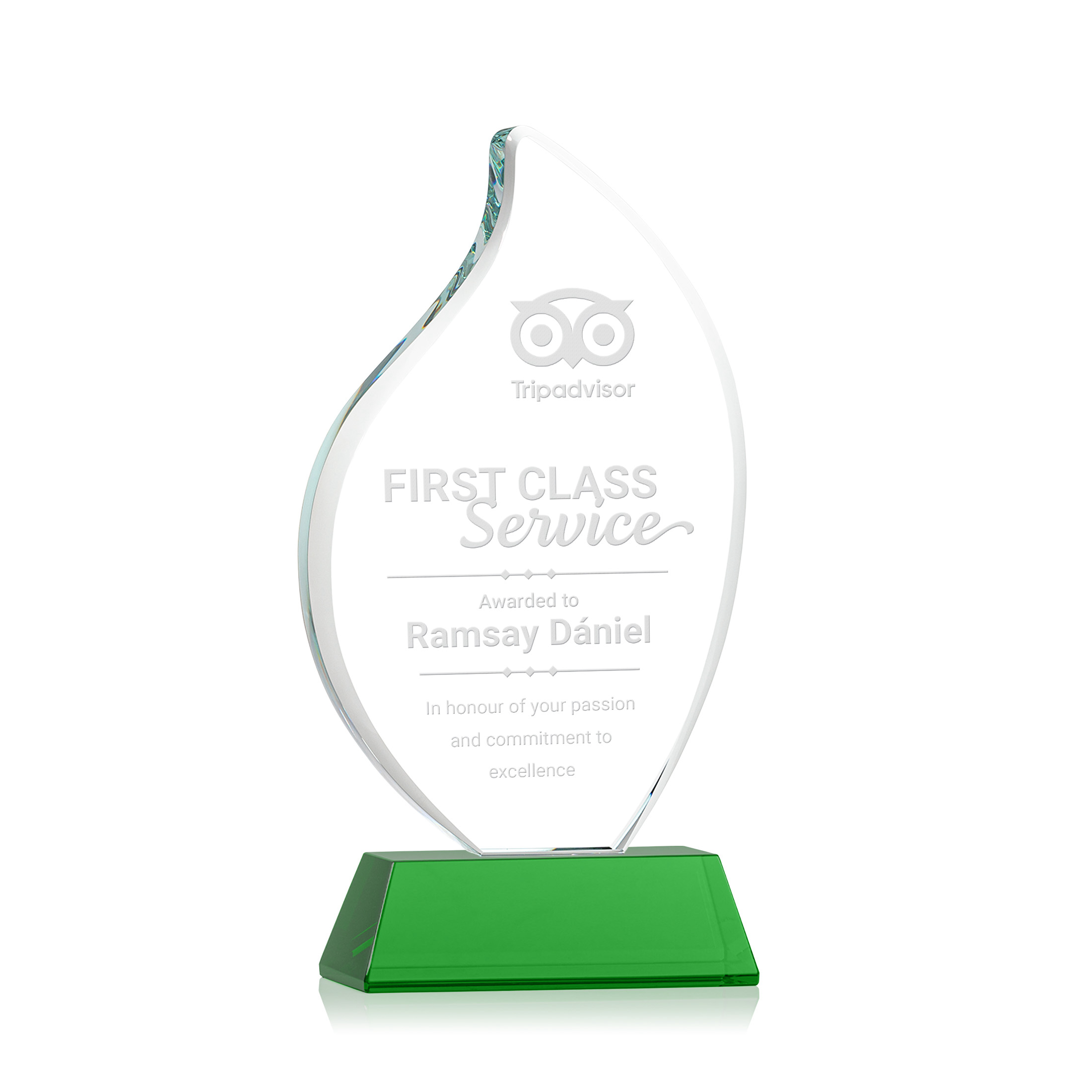 Odessy Flame Award on Newhaven - Green