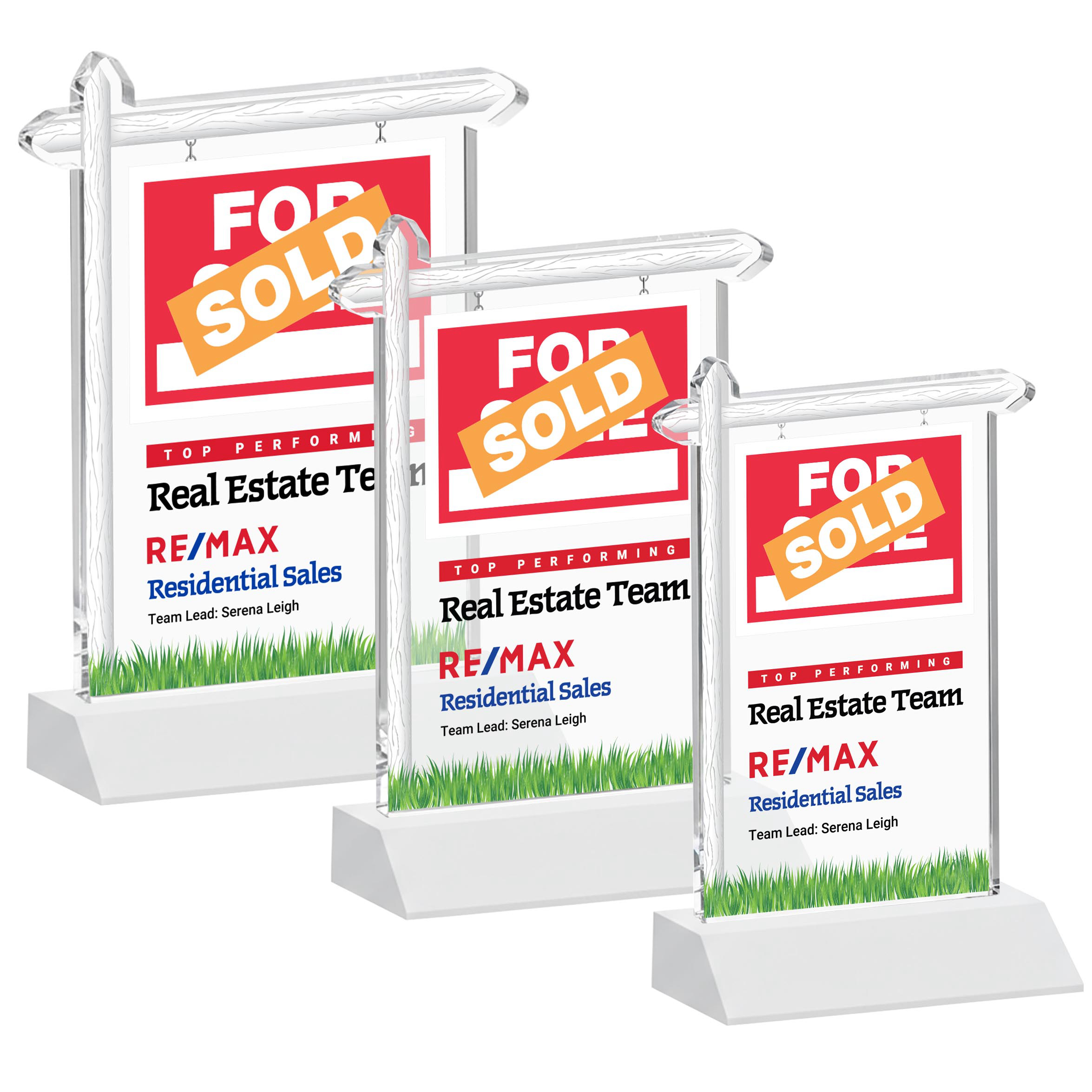 Real Estate VividPrint™ Award - White