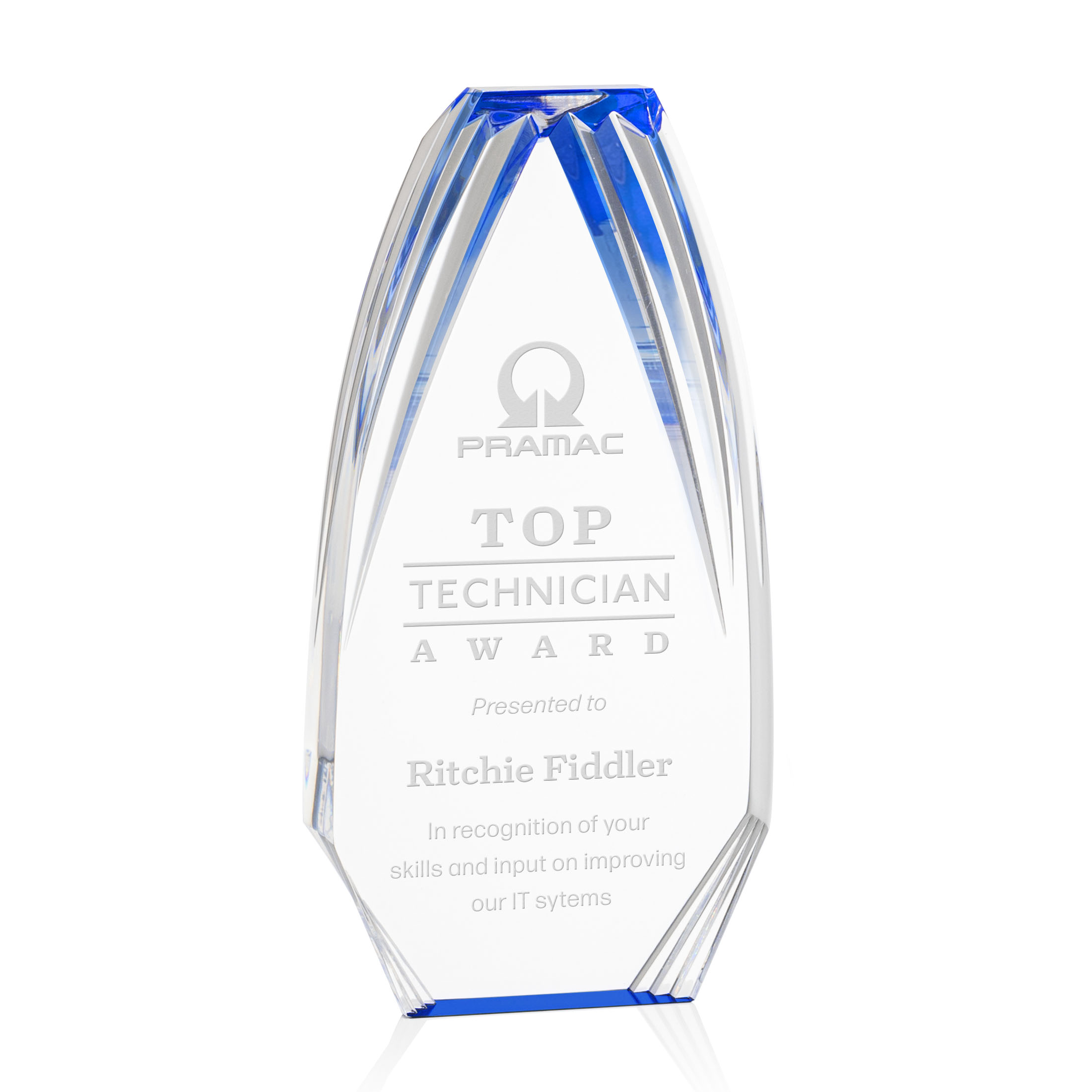 Lantana Award - Blue