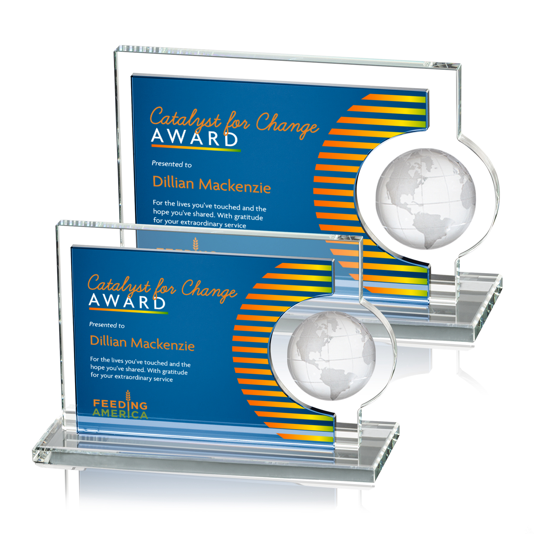 Calvina VividPrint™ Award - Blue