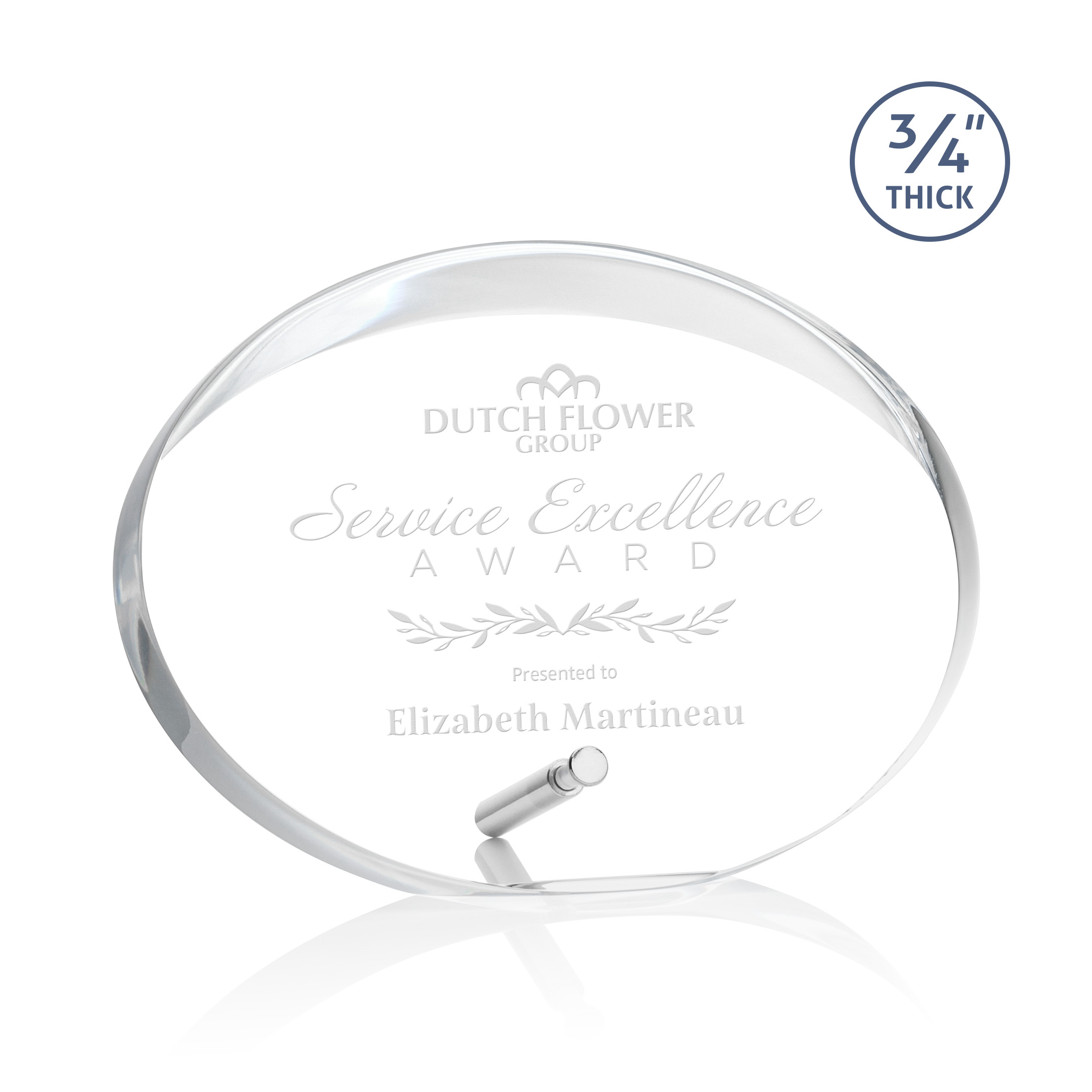 Mosaic Oval Award - Silver