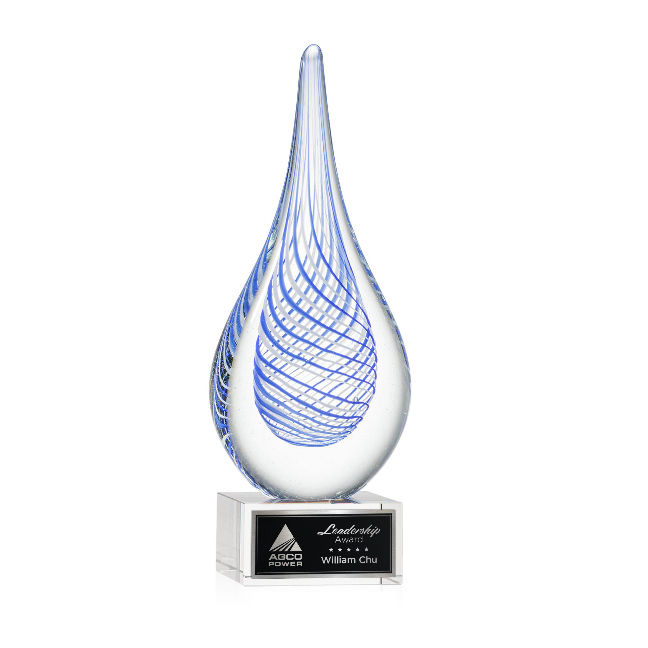 Kentwood Award on Hancock Base - Clear