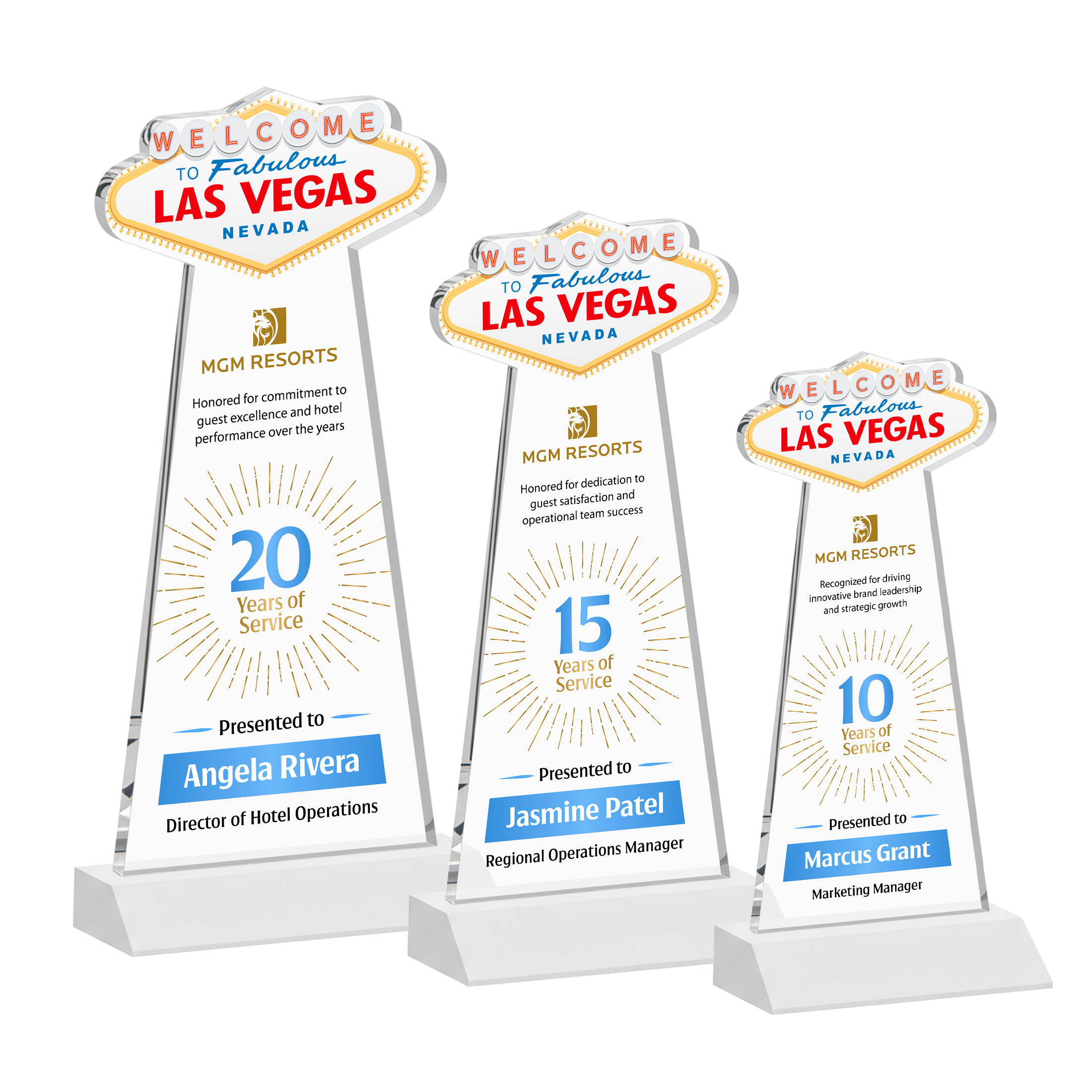 Las Vegas VividPrint™ Award - White