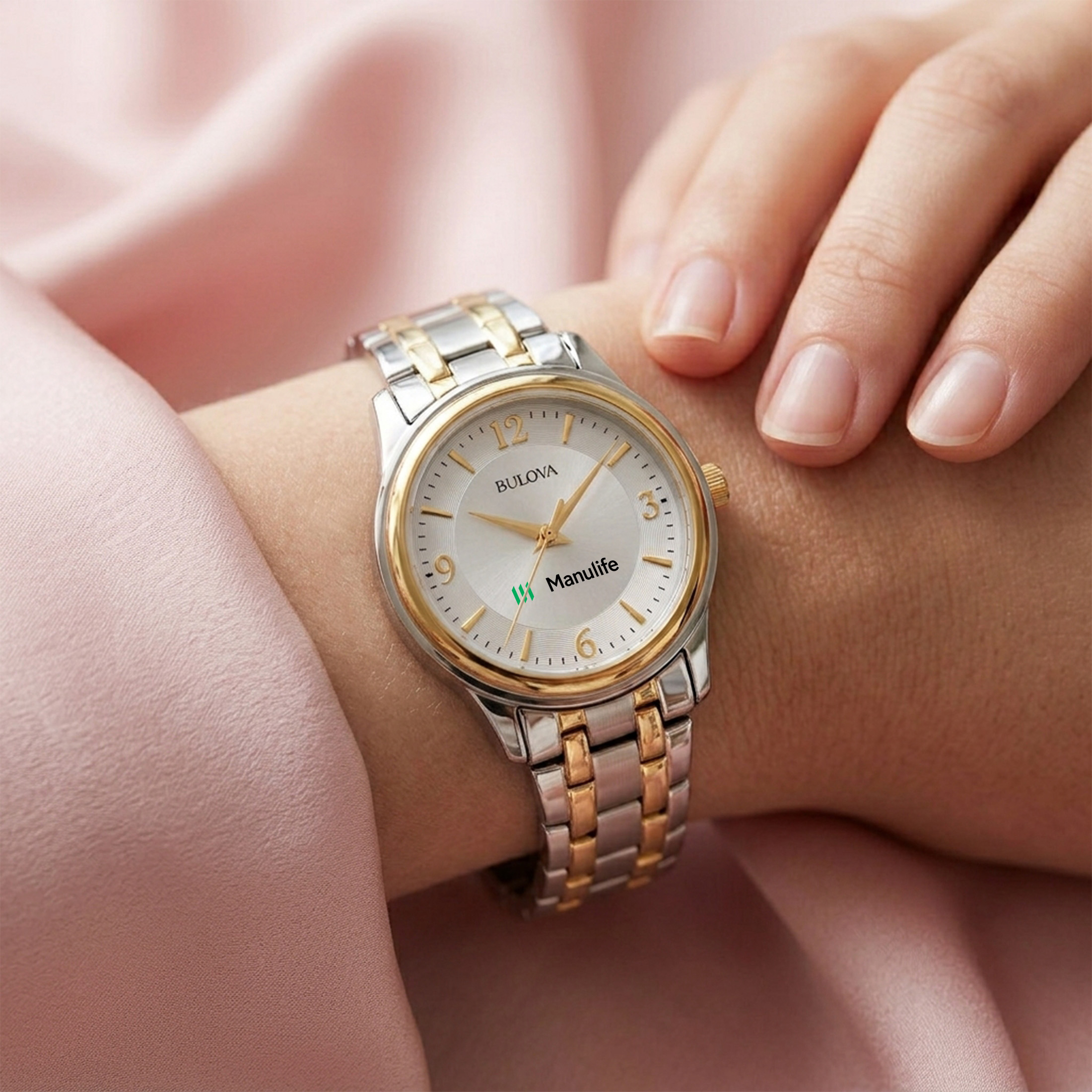 Bulova® Two-Tone Bracelet Strap Watch 2