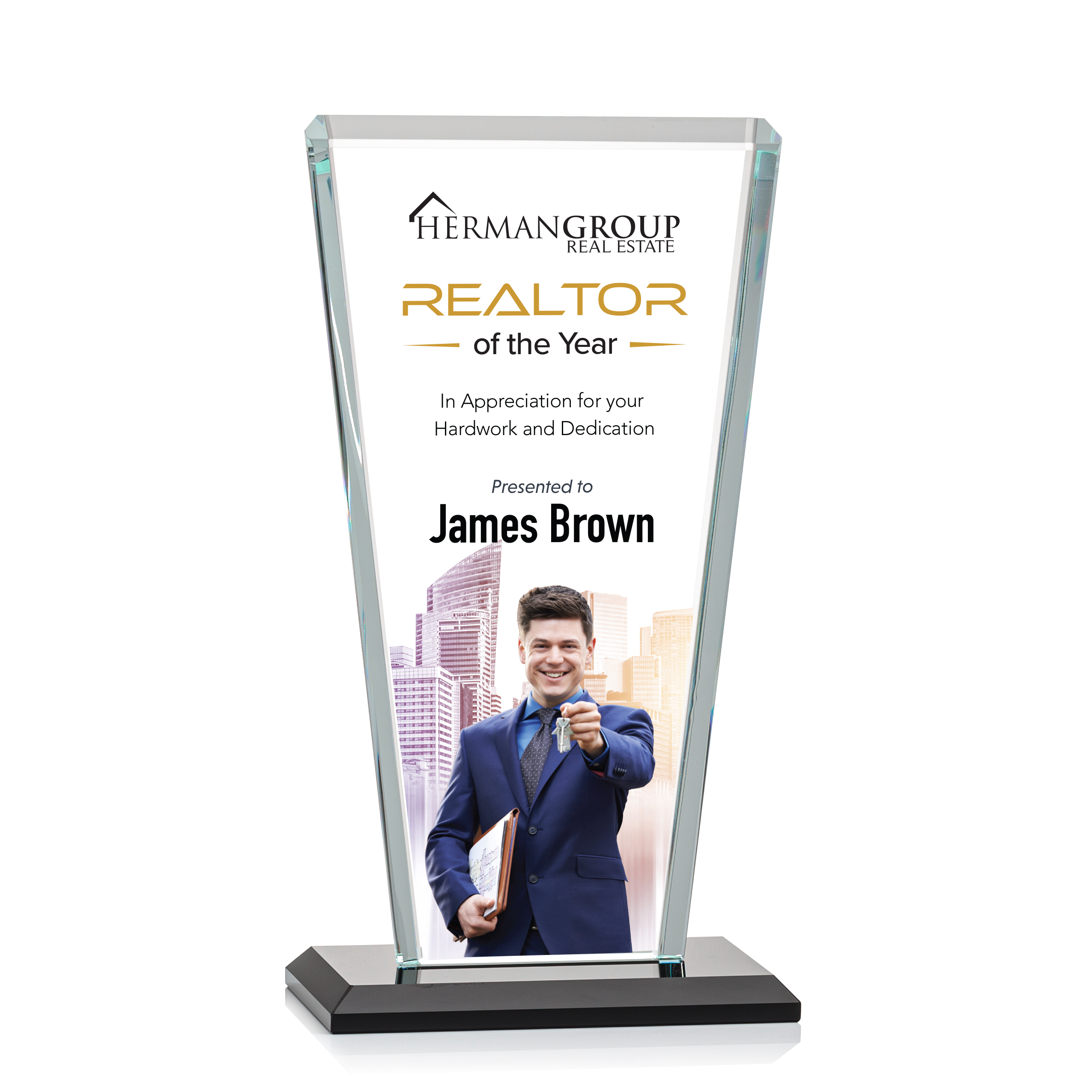 Chatham VividPrint™ Award - Black