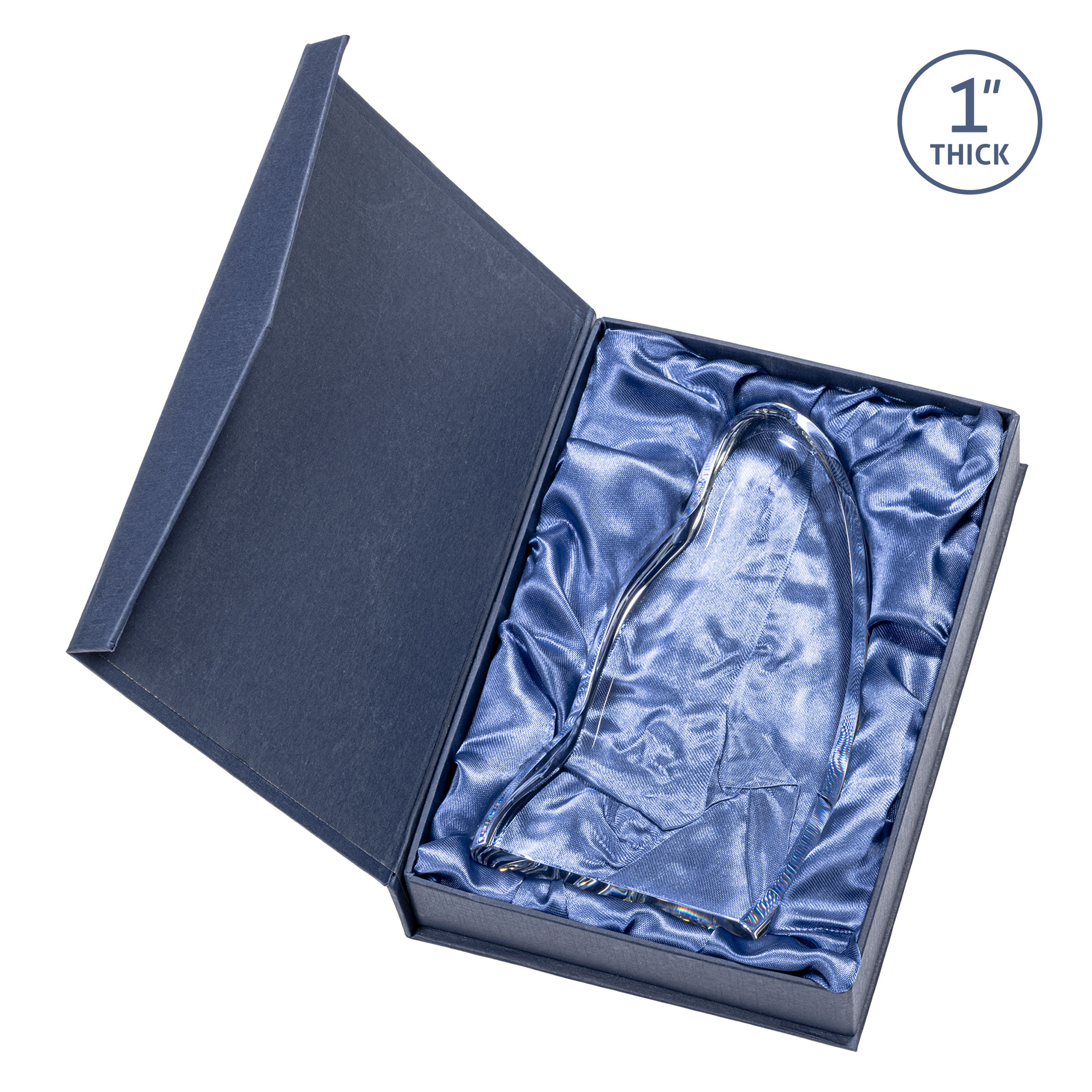 Beauford VividPrint™ Award on Base - White