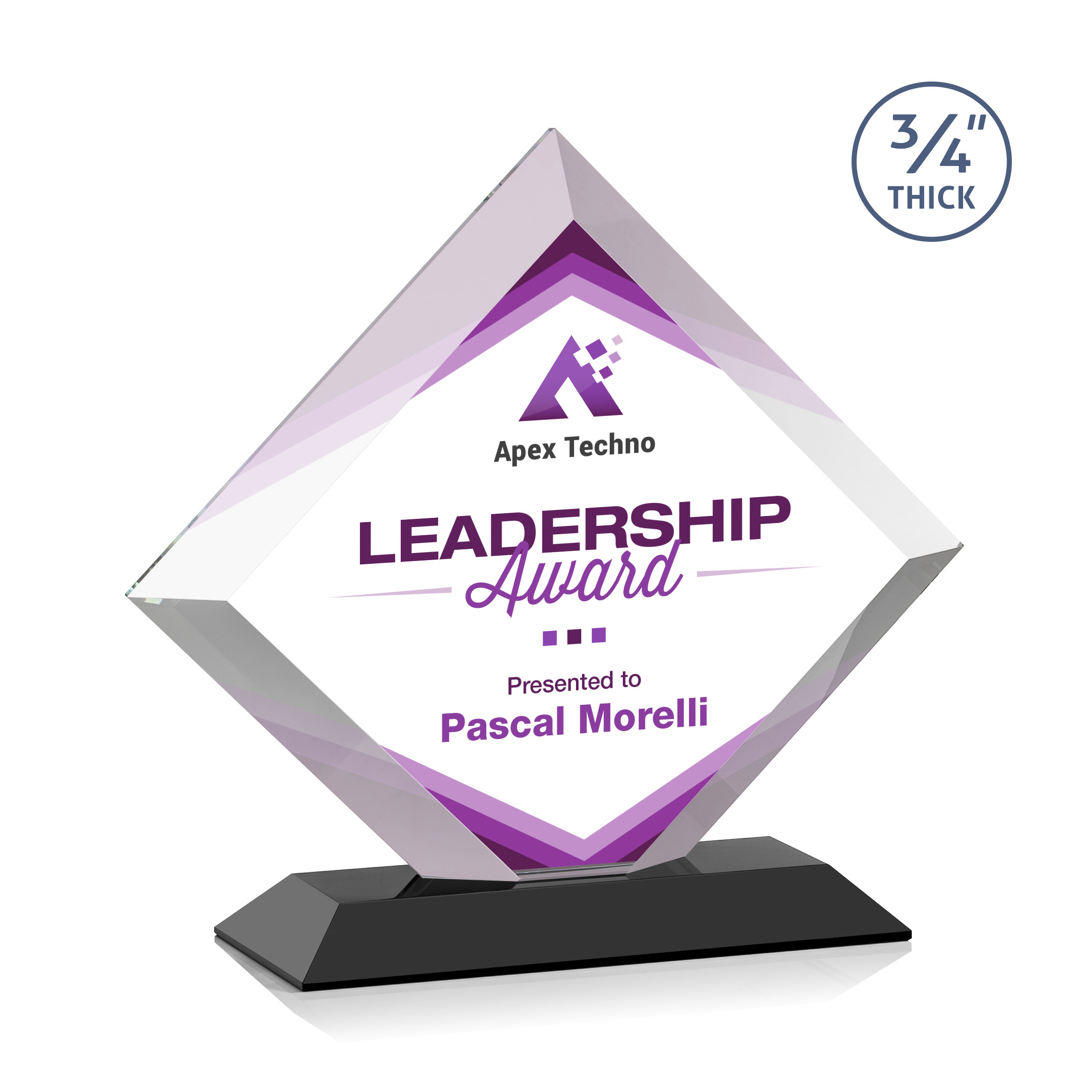 Belaire VividPrint™ Award - Black